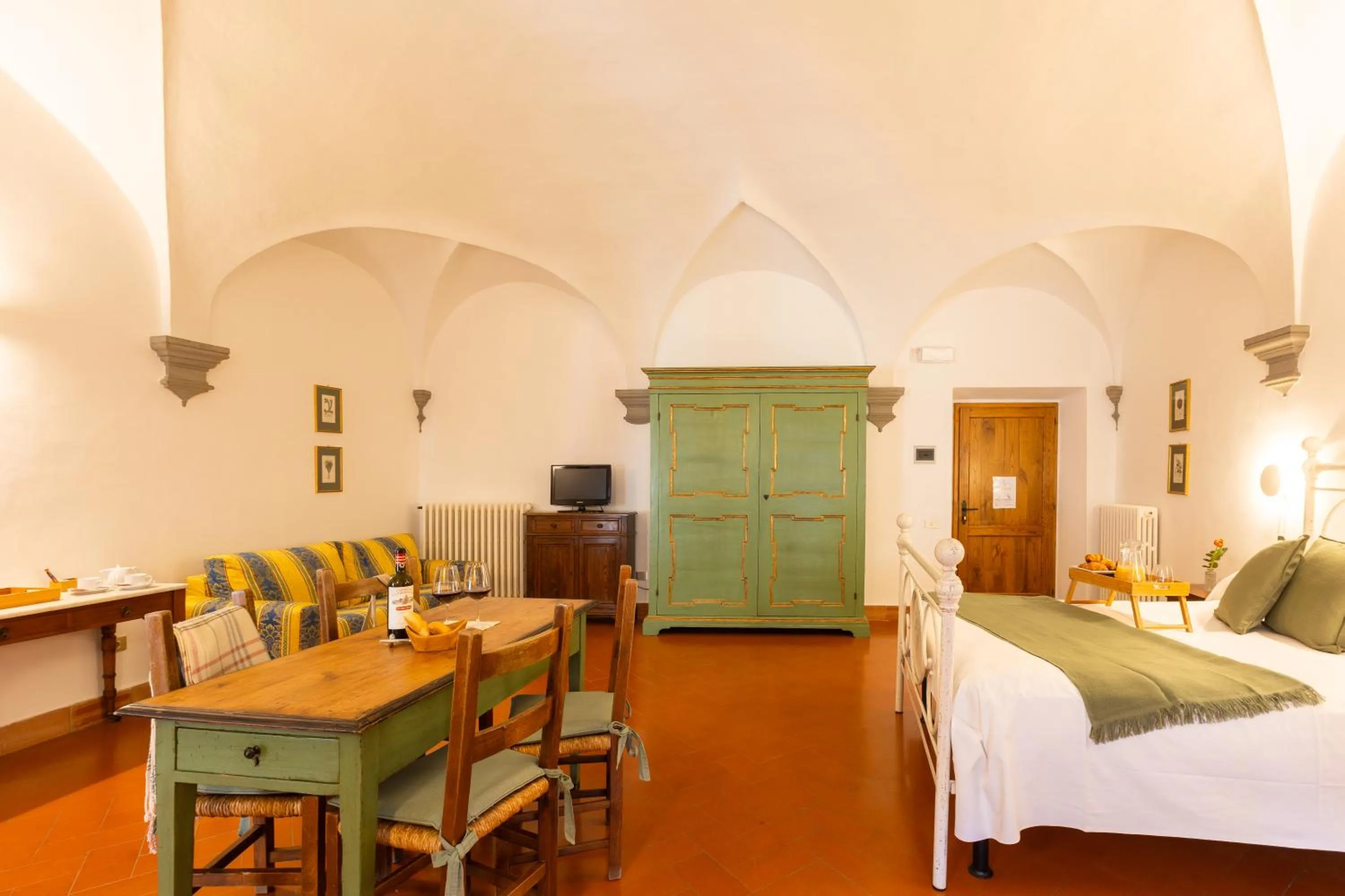 Bed in Castello Vicchiomaggio