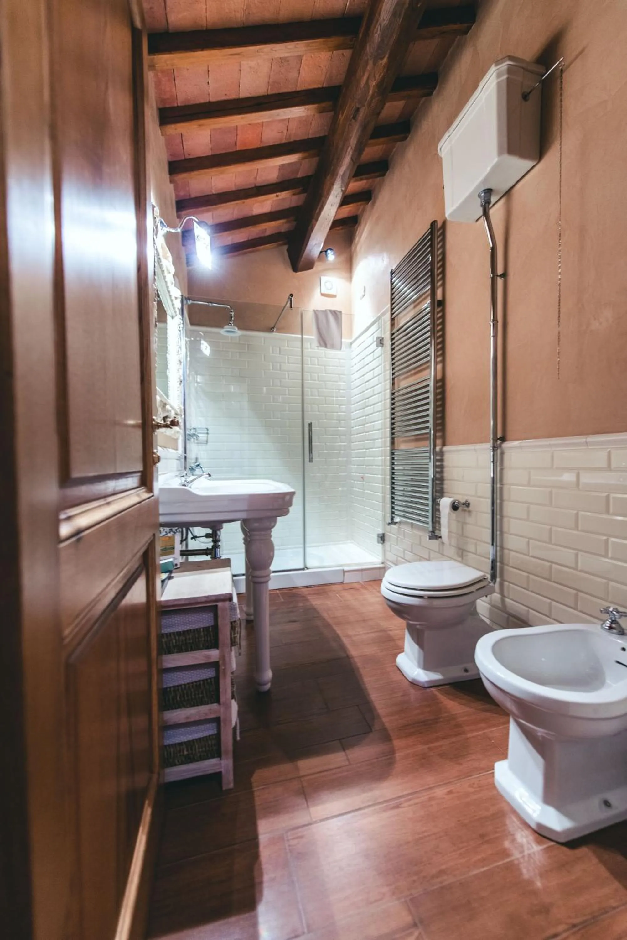 Bathroom in Castello Vicchiomaggio