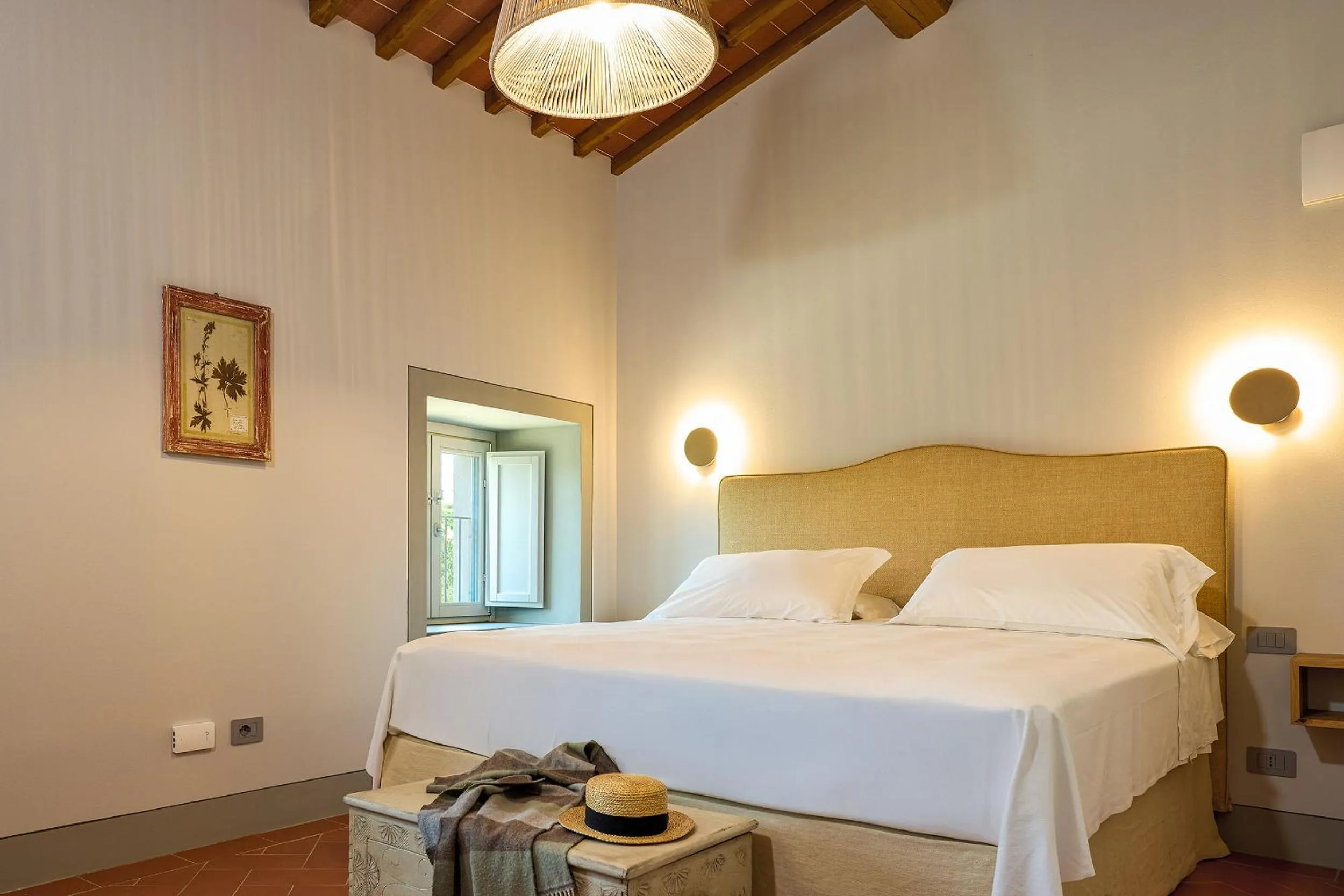 Bed in Castello Vicchiomaggio