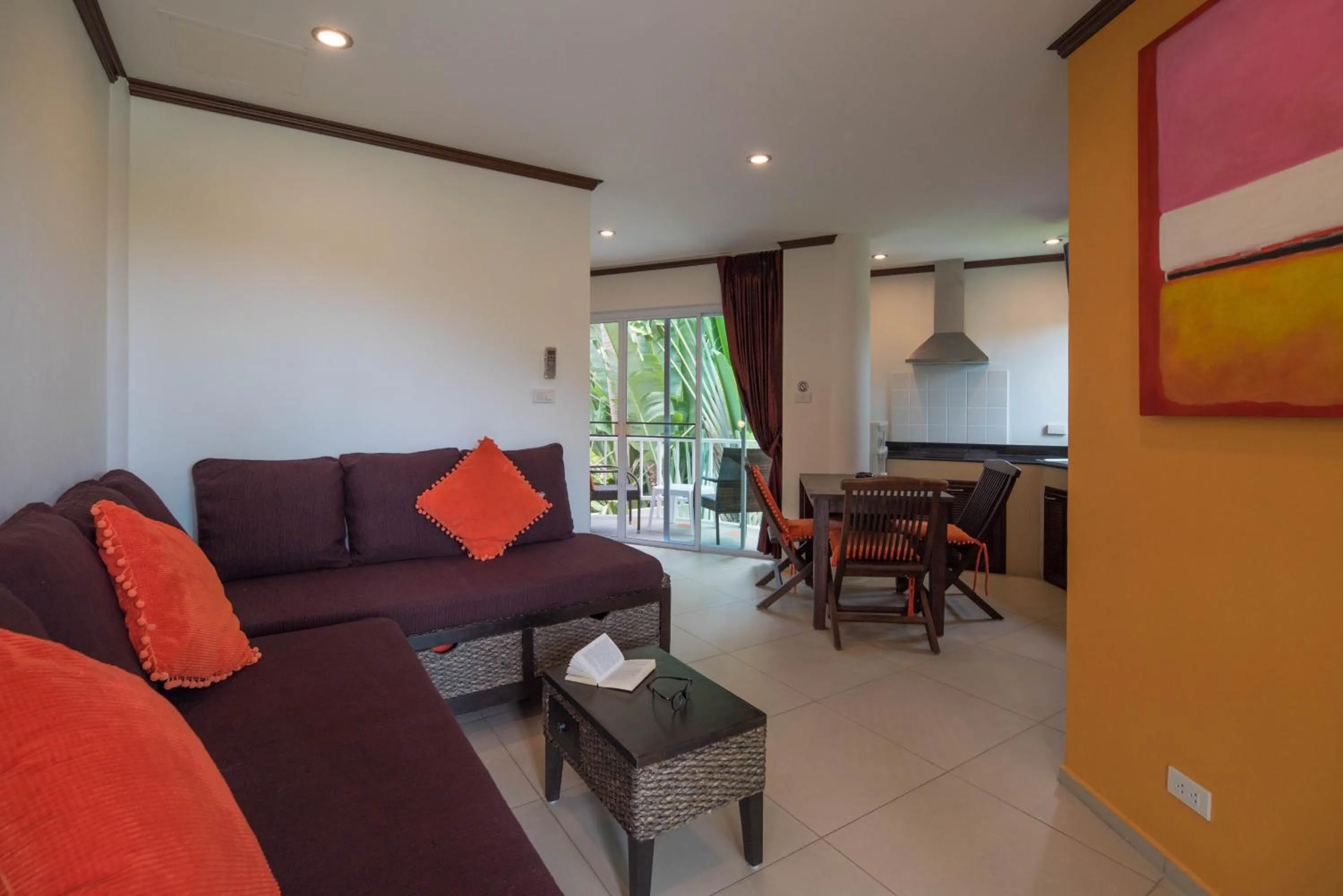 Living room in Chaweng Noi Residence