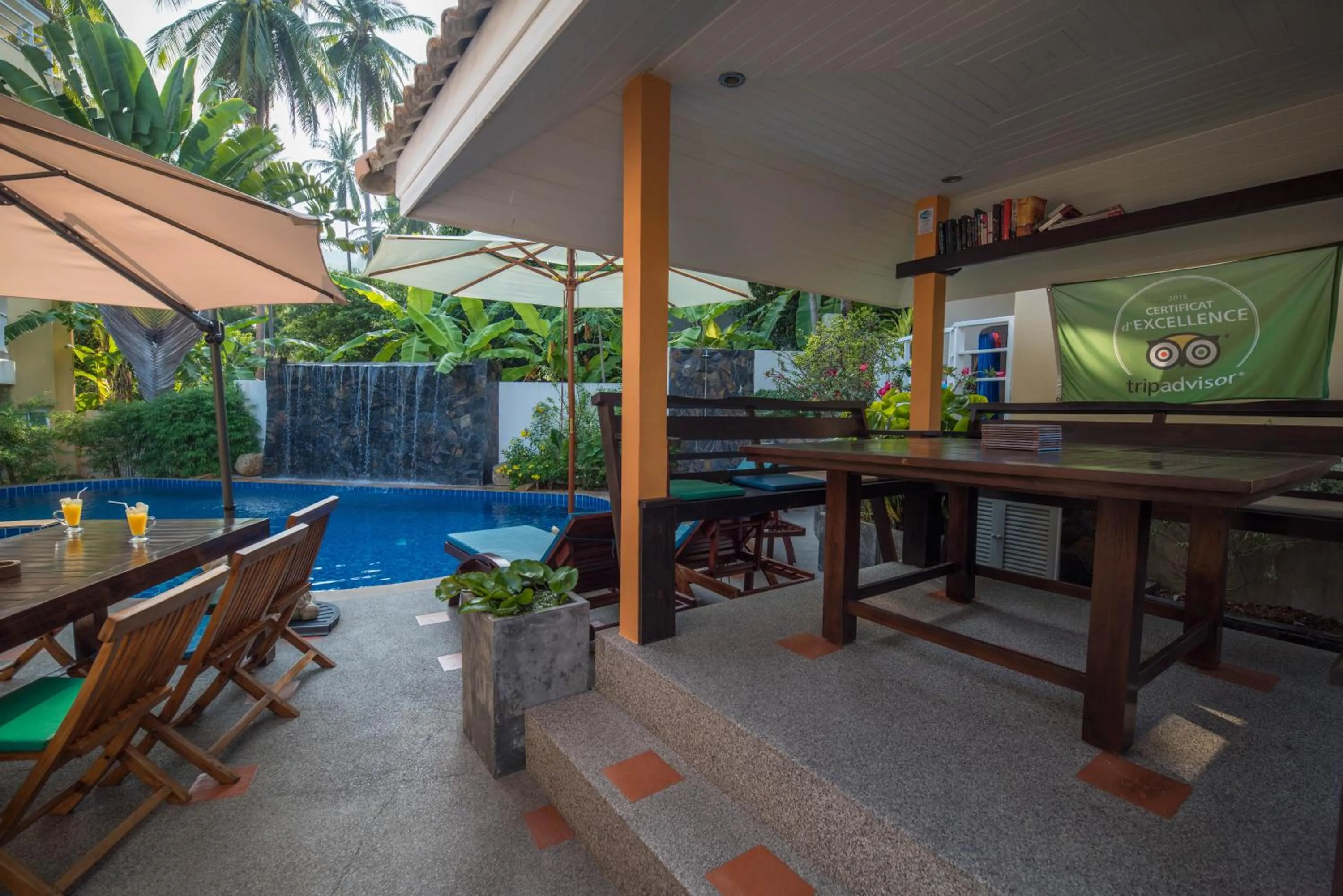 Patio in Chaweng Noi Residence