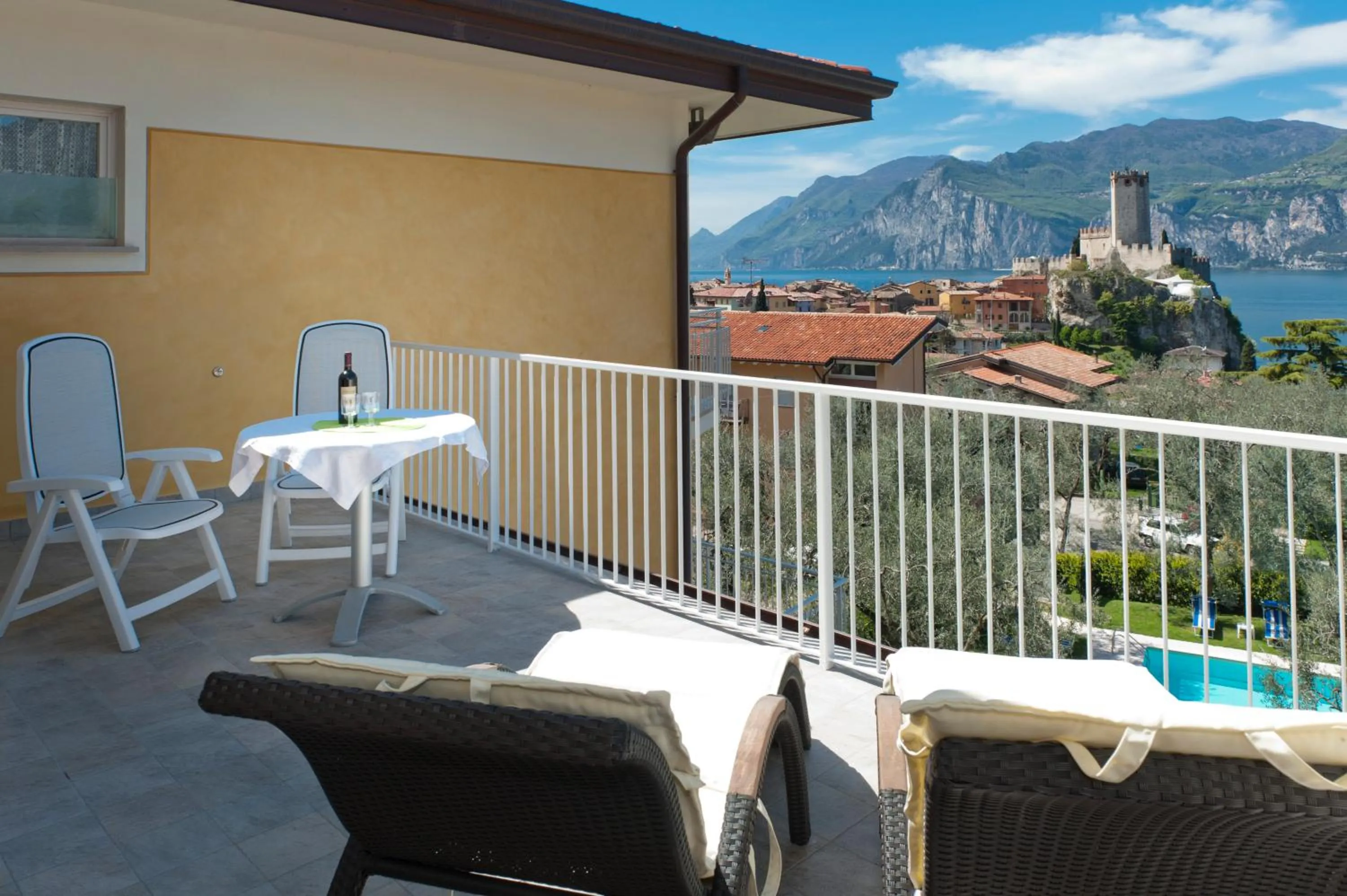 Balcony/Terrace in Hotel Augusta