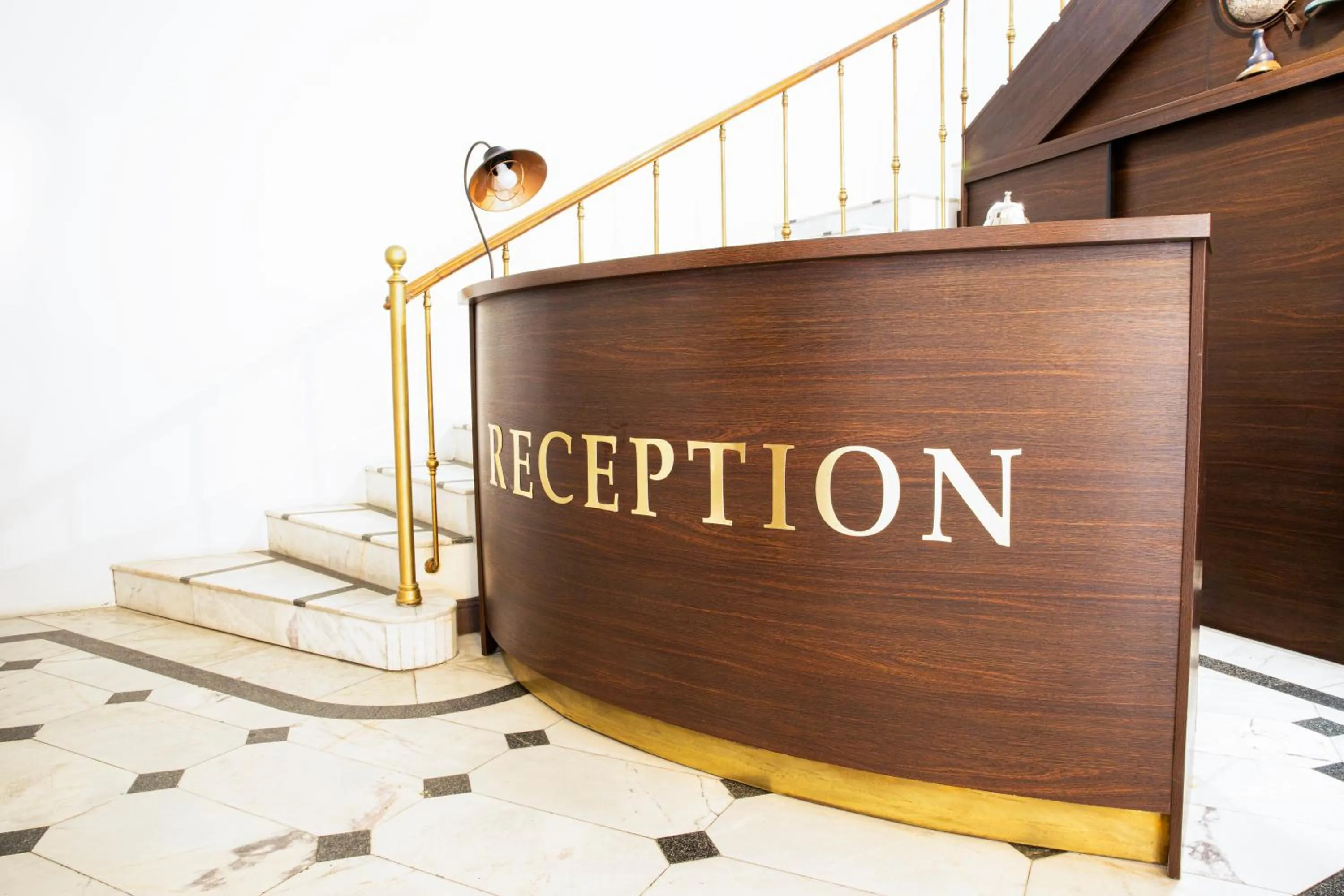 Lobby or reception in Hotel Diplomat