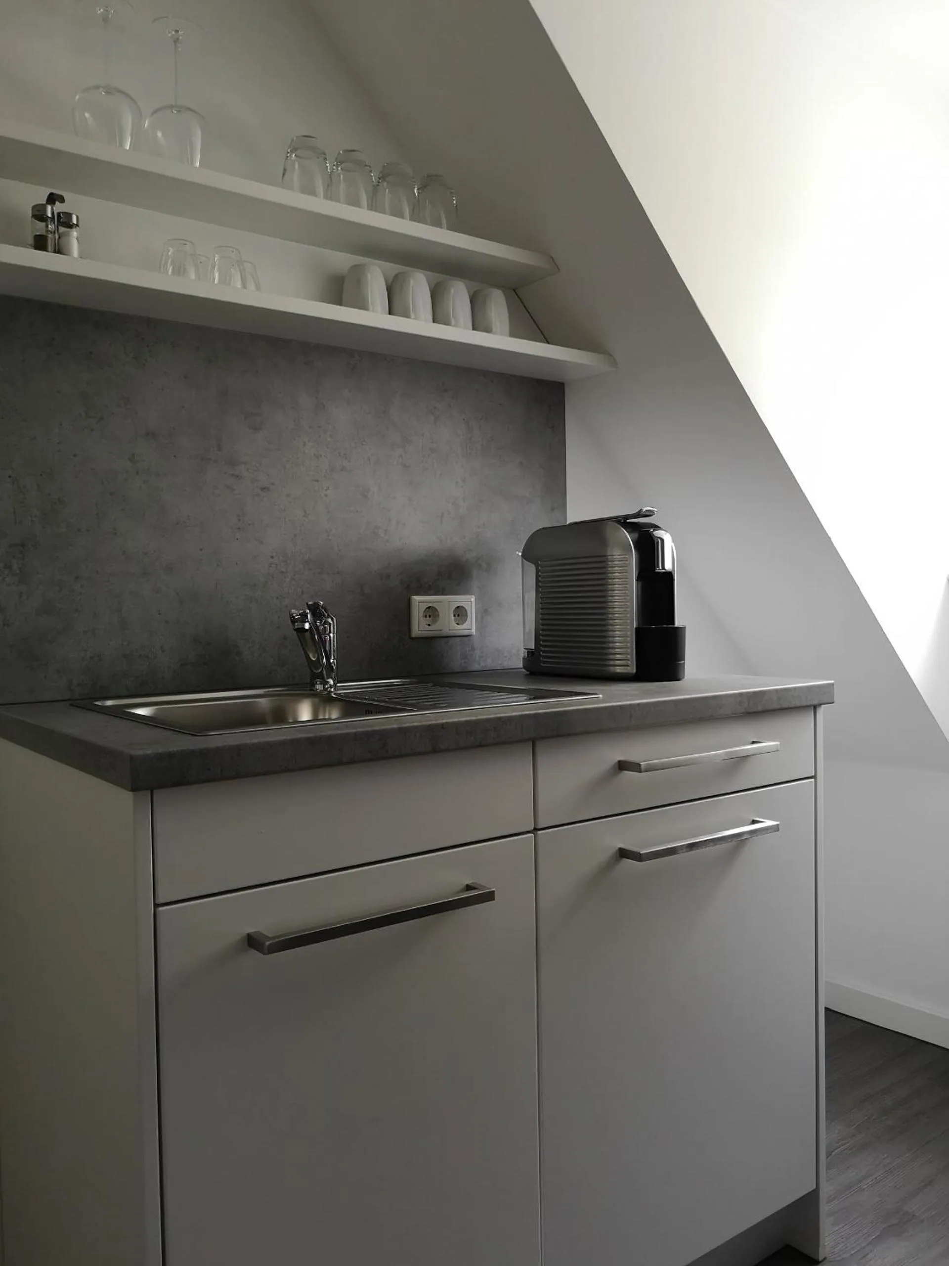 Kitchen or kitchenette in Trip Inn PostApart Aschaffenburg