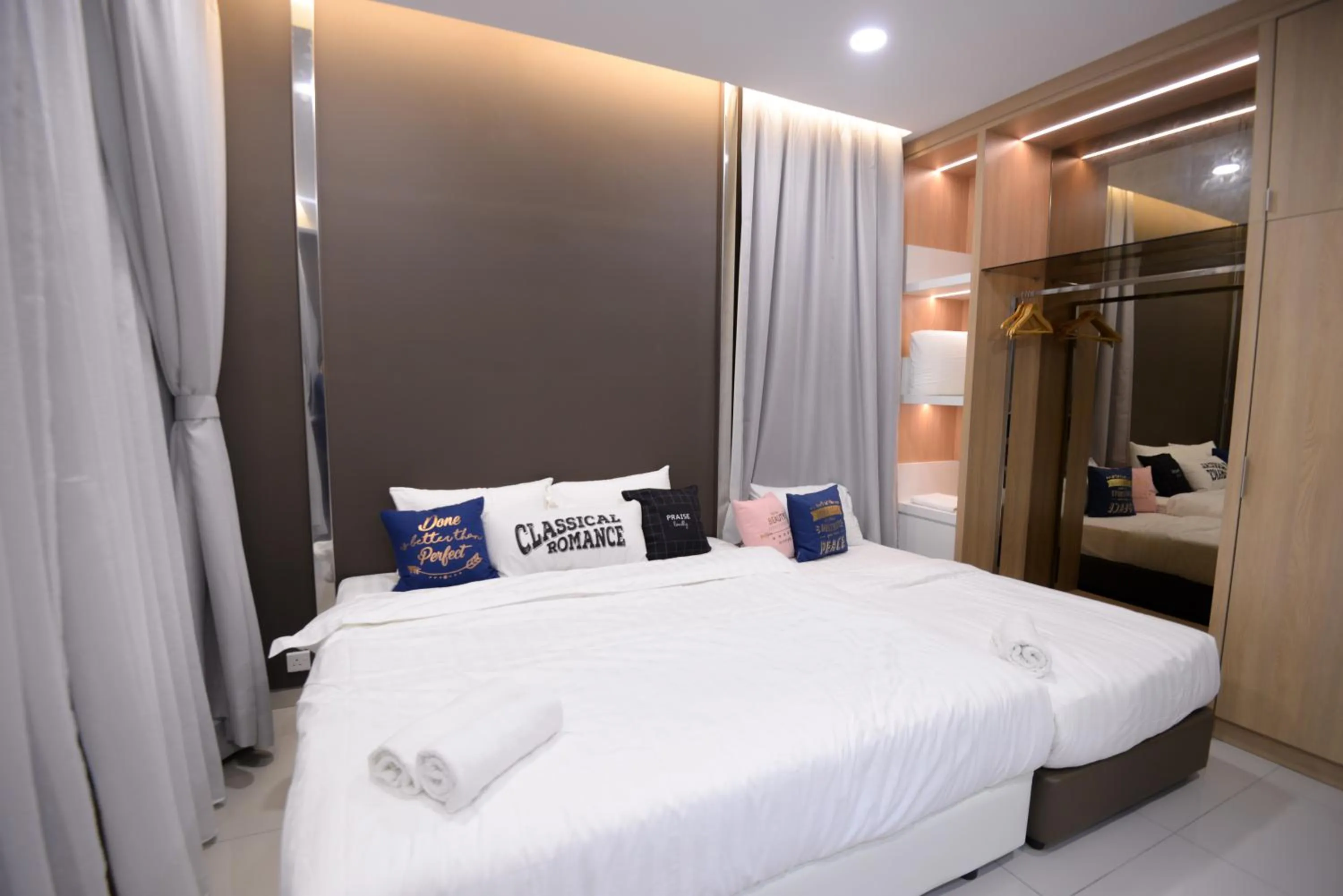 Bedroom, Bed in Atlantis Residence @ Icon Stay Melaka