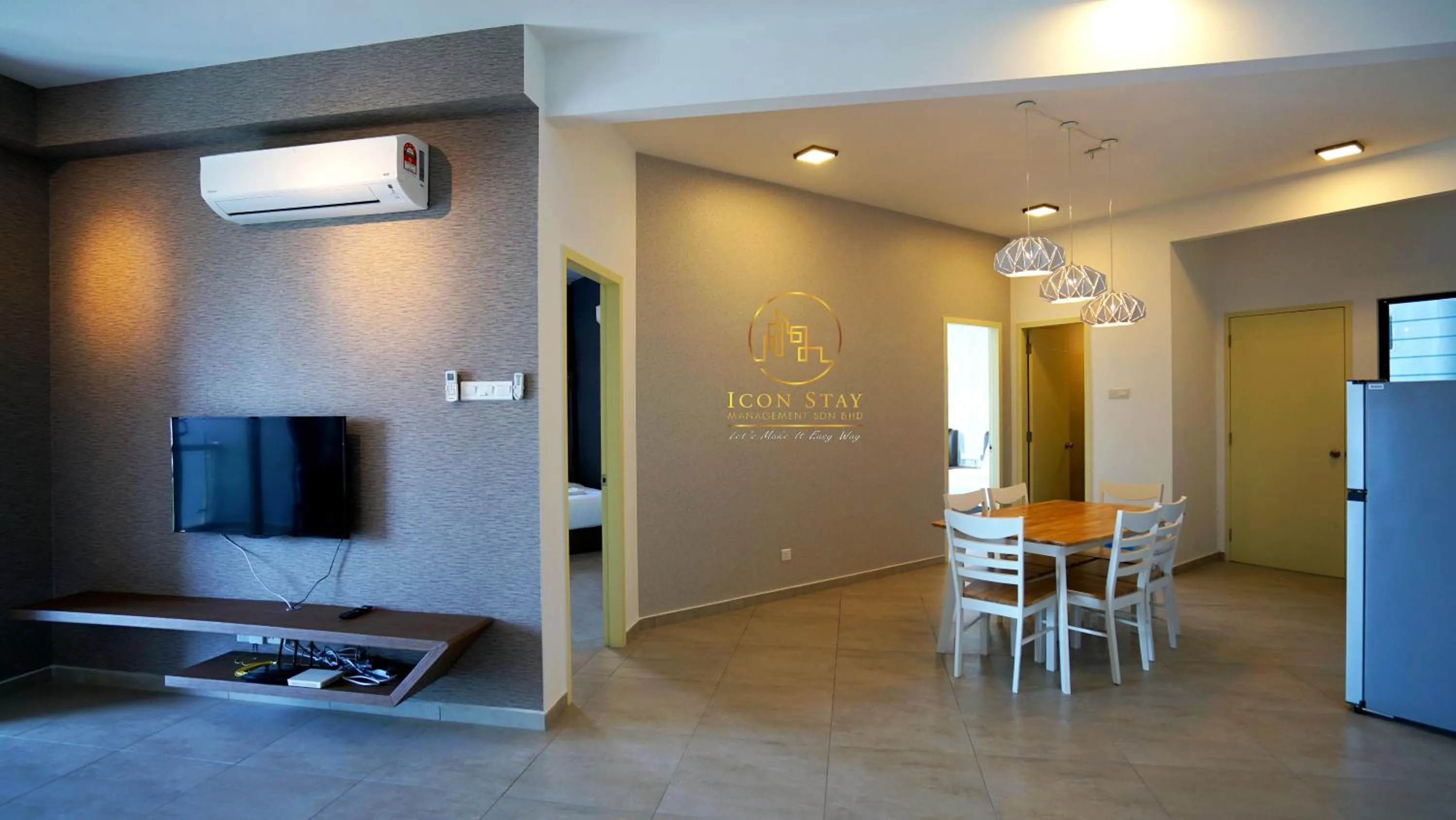 TV and multimedia in Atlantis Residence @ Icon Stay Melaka