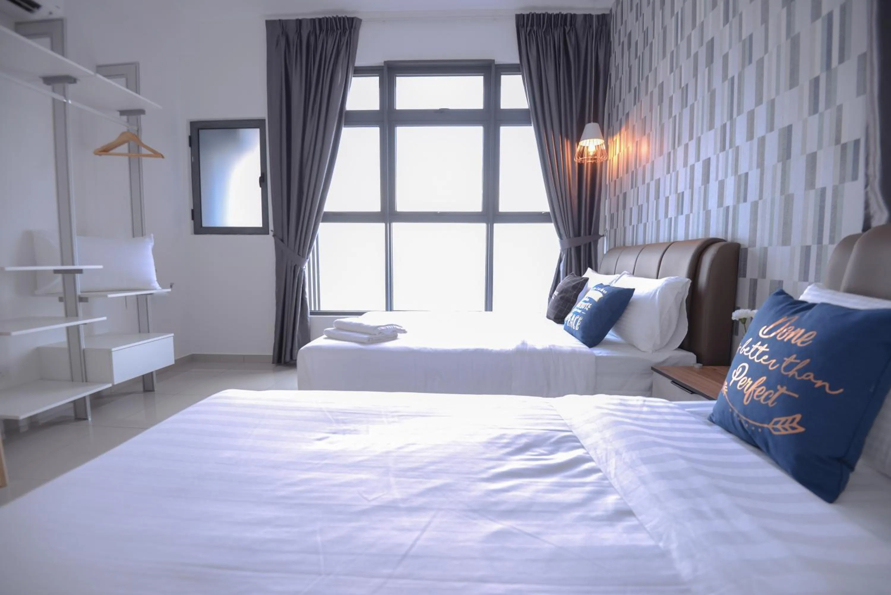 Bedroom, Bed in Atlantis Residence @ Icon Stay Melaka