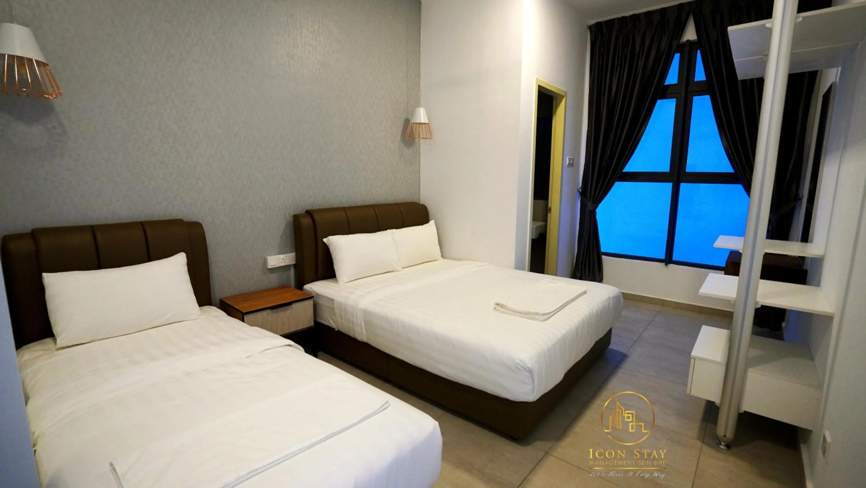 Bed in Atlantis Residence @ Icon Stay Melaka
