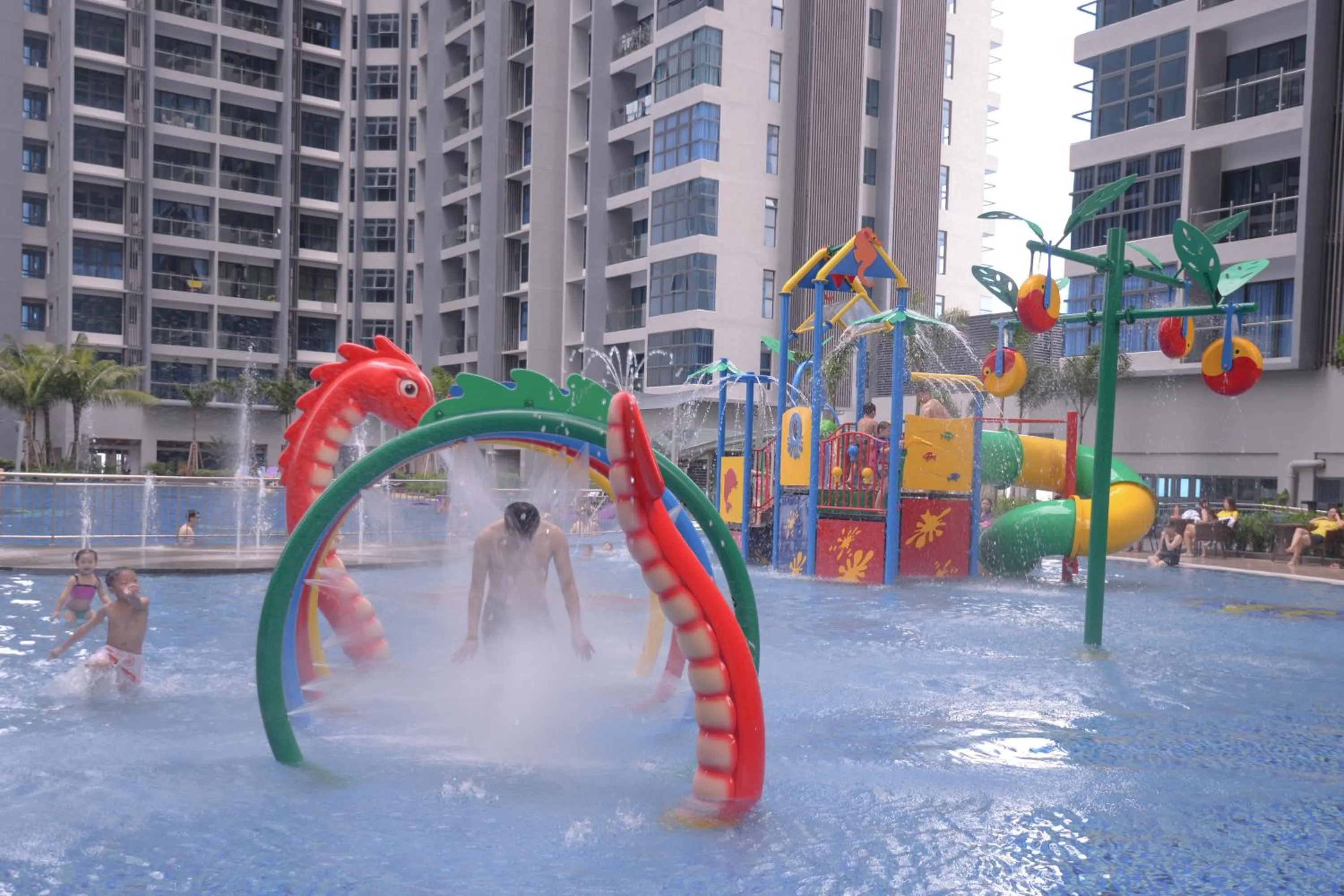 Swimming pool in Atlantis Residence @ Icon Stay Melaka