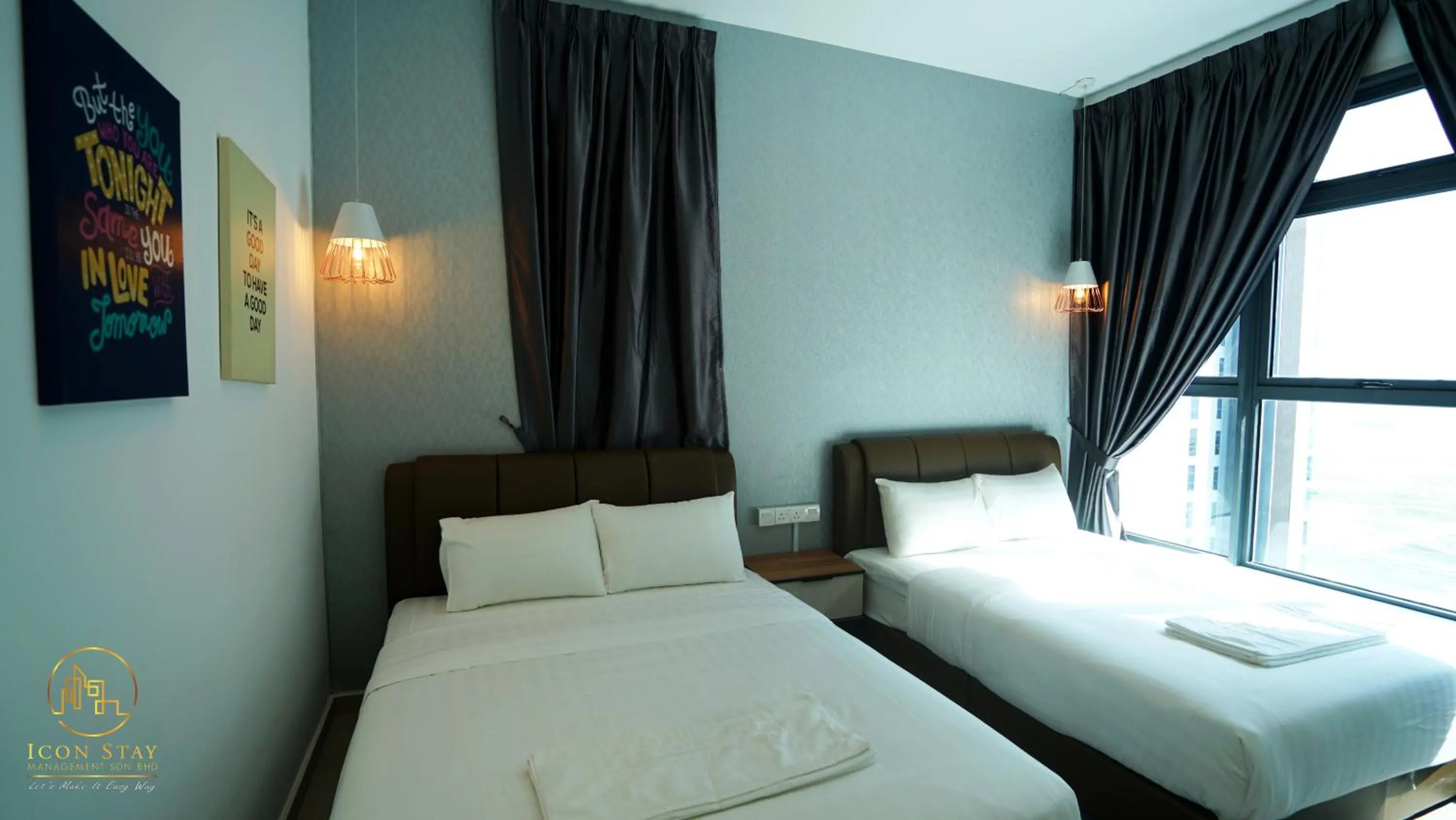 Bed in Atlantis Residence @ Icon Stay Melaka