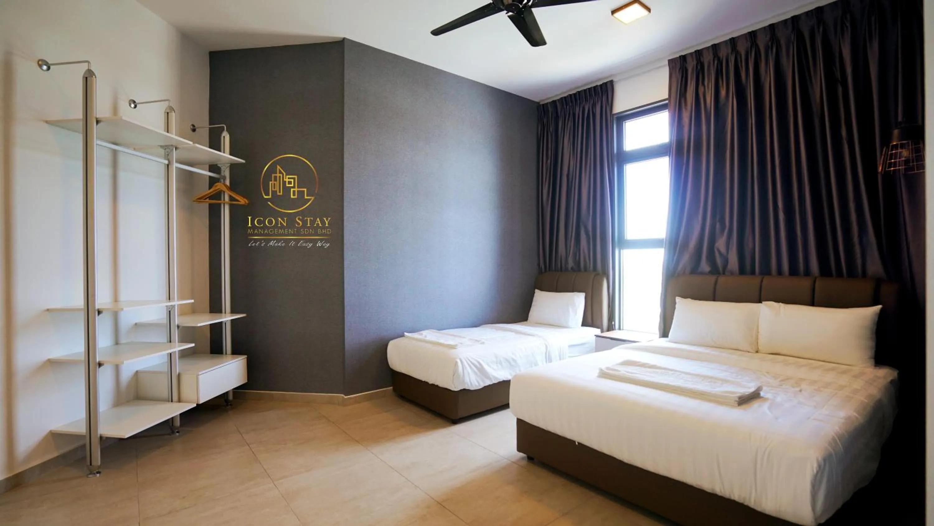 Bed in Atlantis Residence @ Icon Stay Melaka