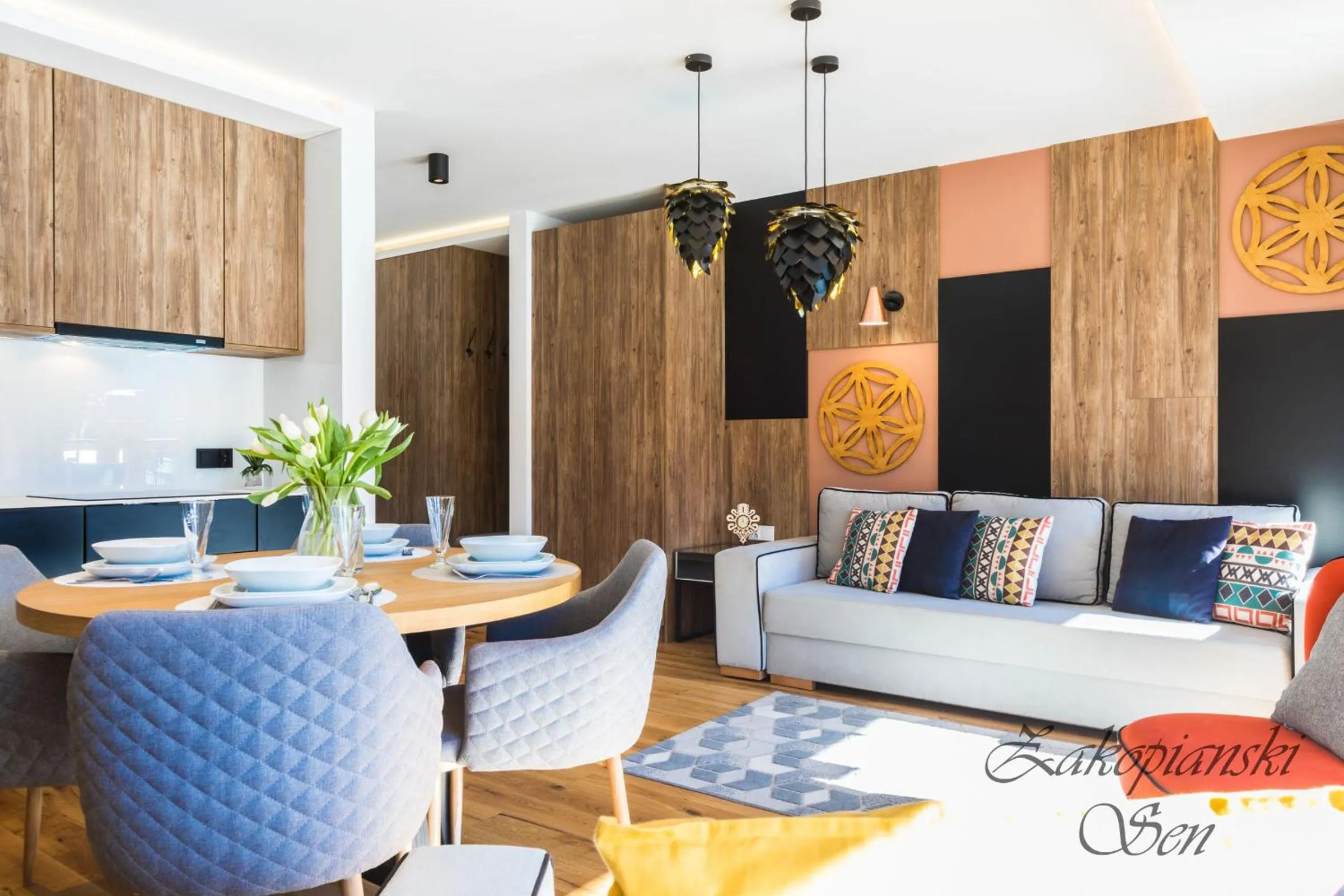 Living room in Rezydencja Zakopiańska