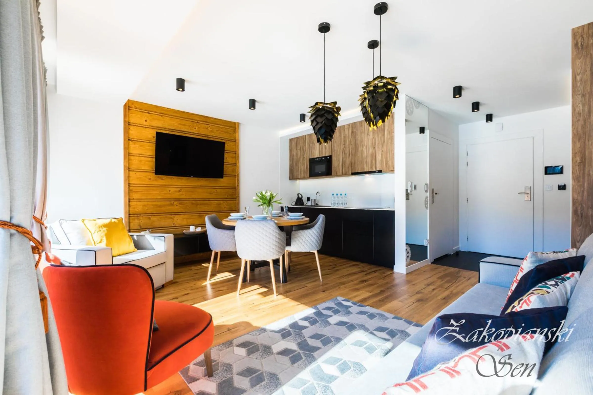 Living room in Rezydencja Zakopiańska