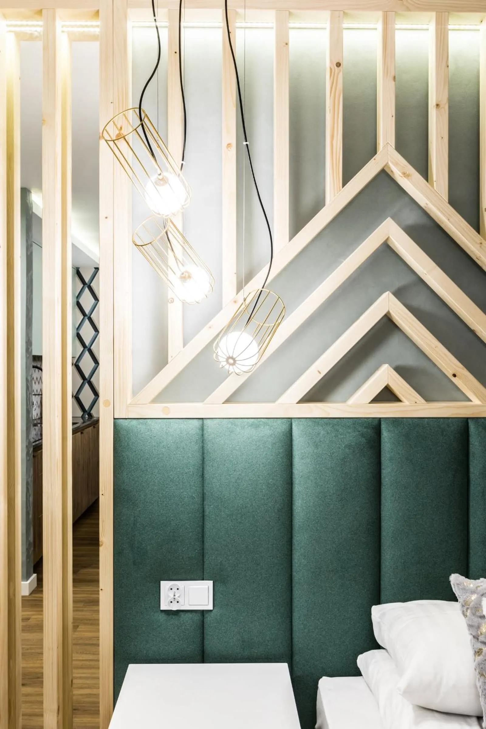 Seating area, Bed in Rezydencja Zakopiańska