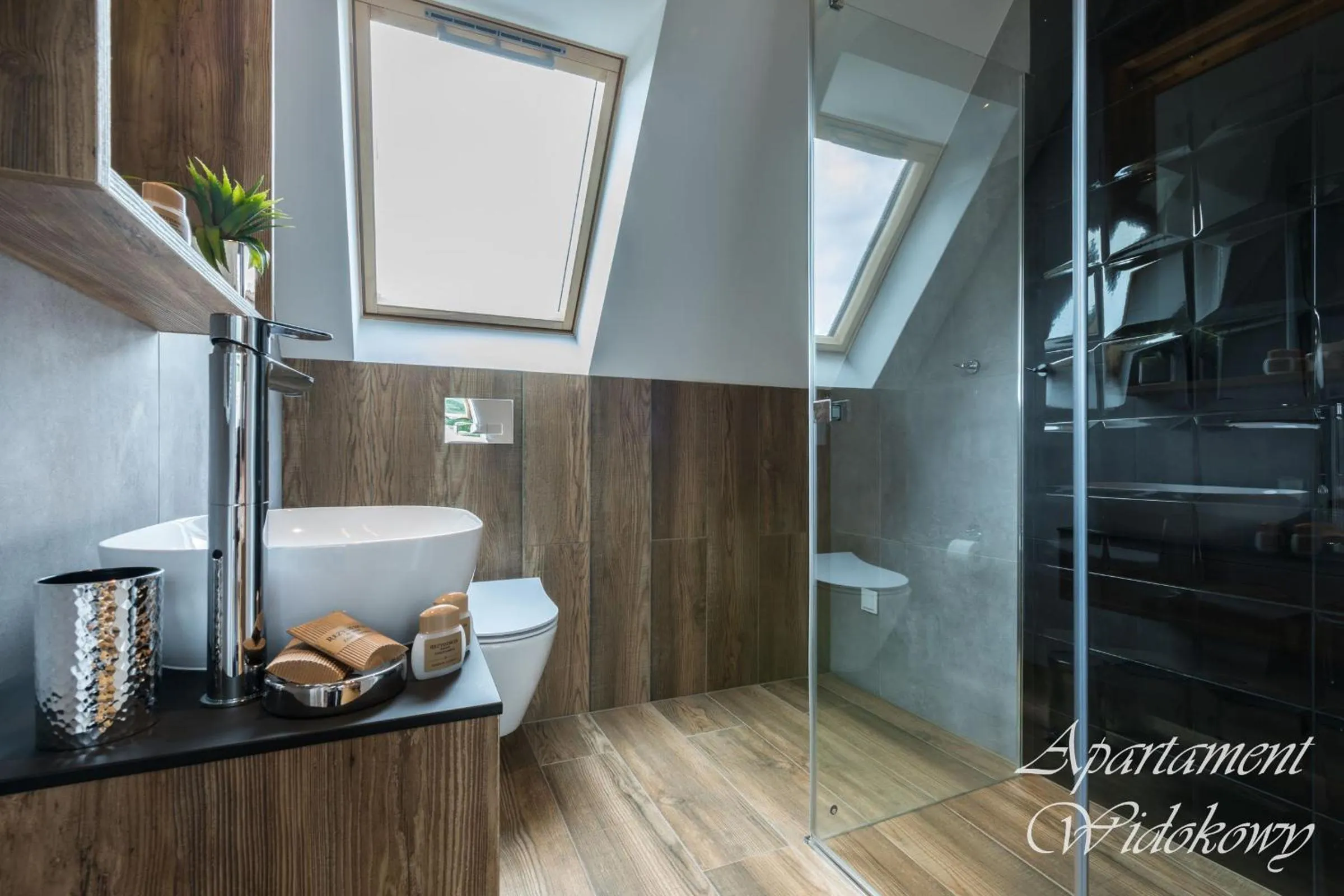 Bathroom in Rezydencja Zakopiańska