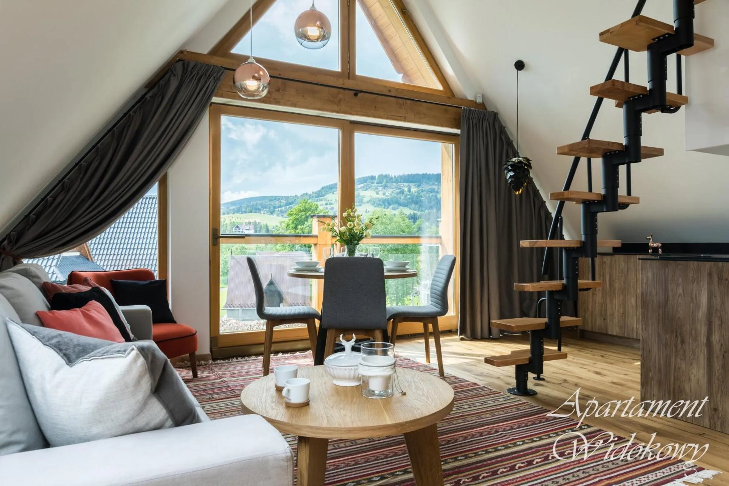 Living room in Rezydencja Zakopiańska