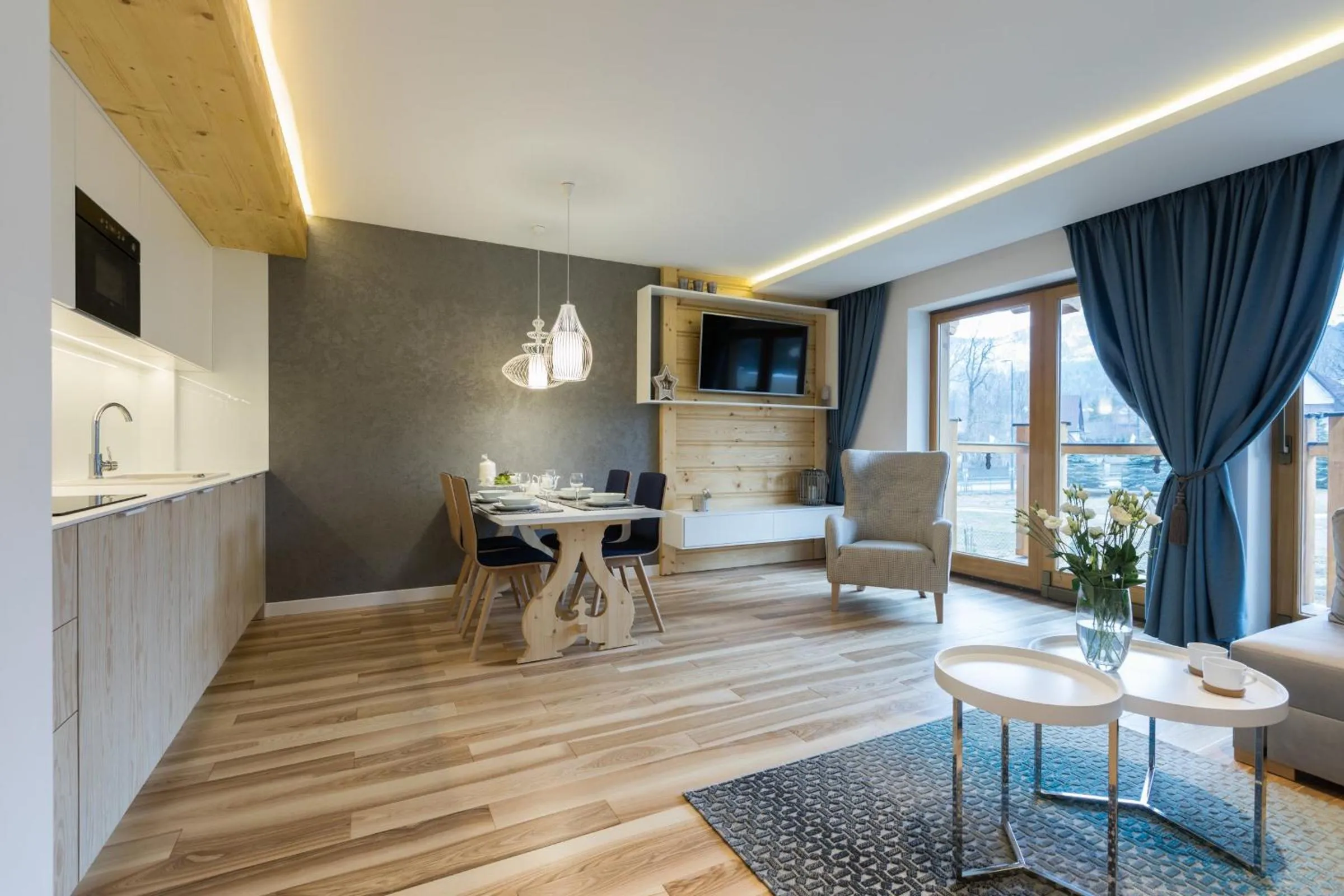 Living room in Rezydencja Zakopiańska