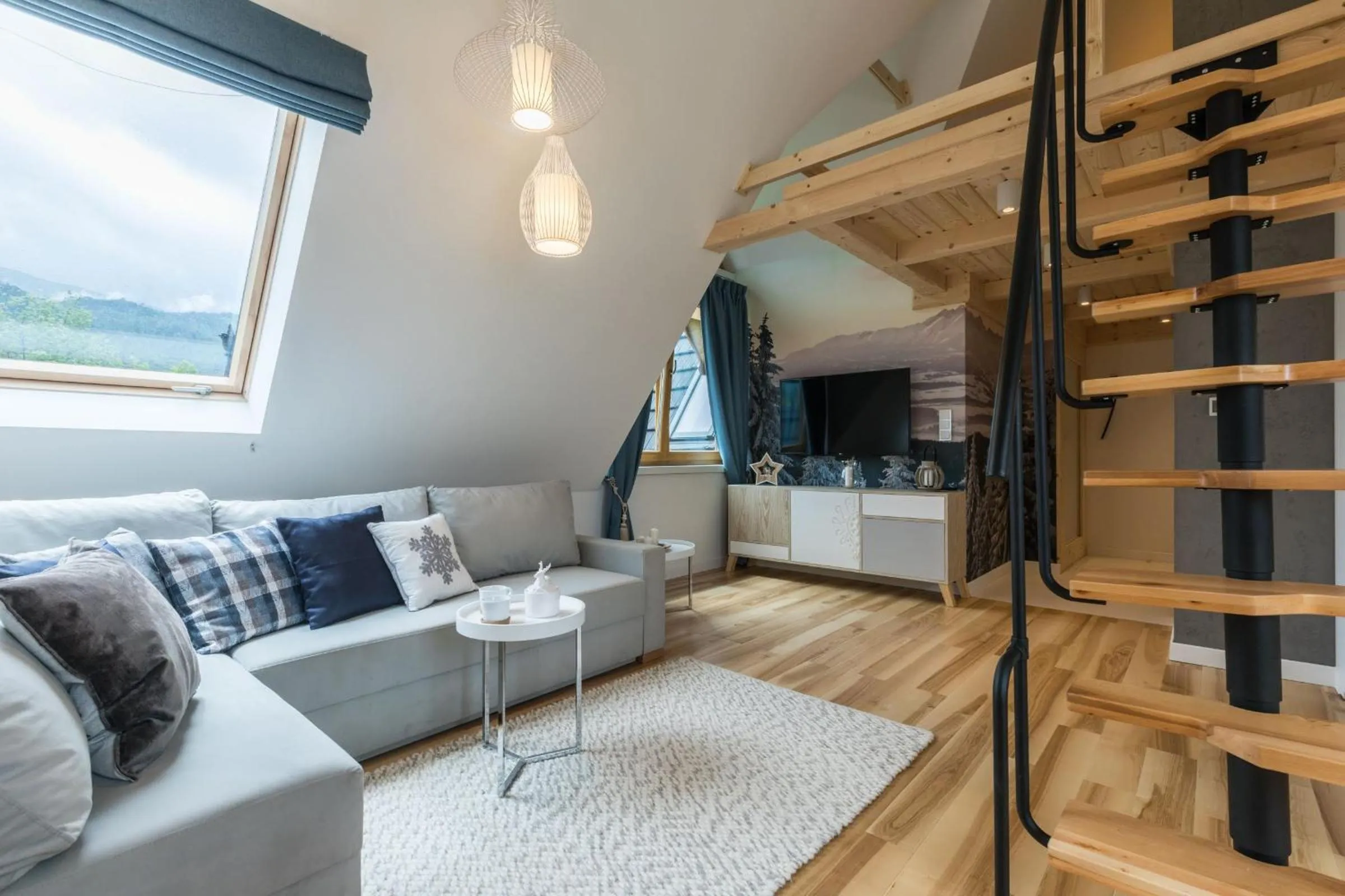 Living room in Rezydencja Zakopiańska