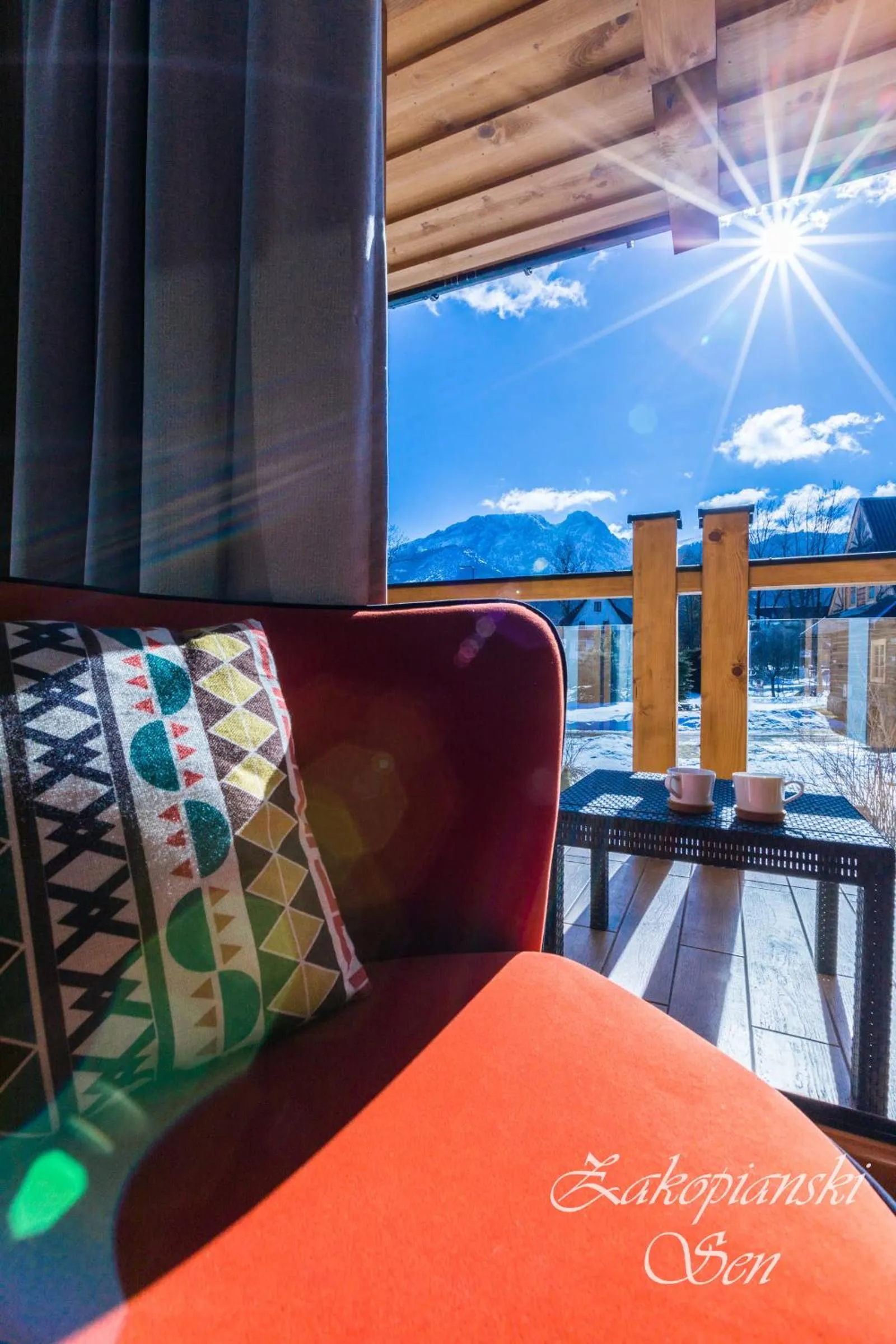 Living room in Rezydencja Zakopiańska