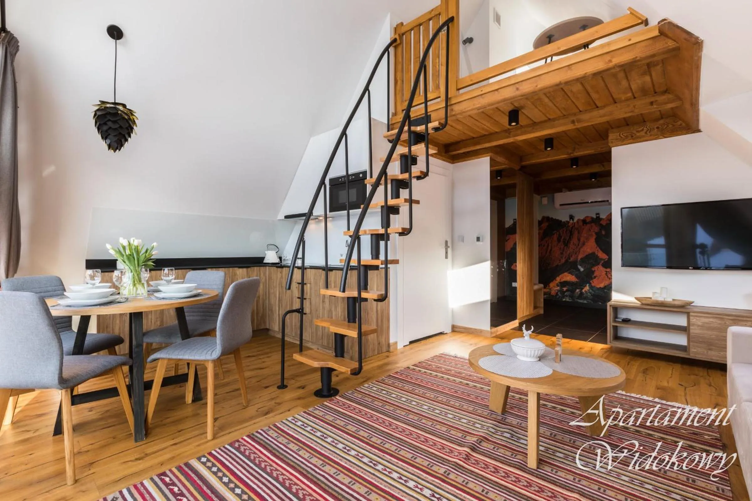 Living room in Rezydencja Zakopiańska