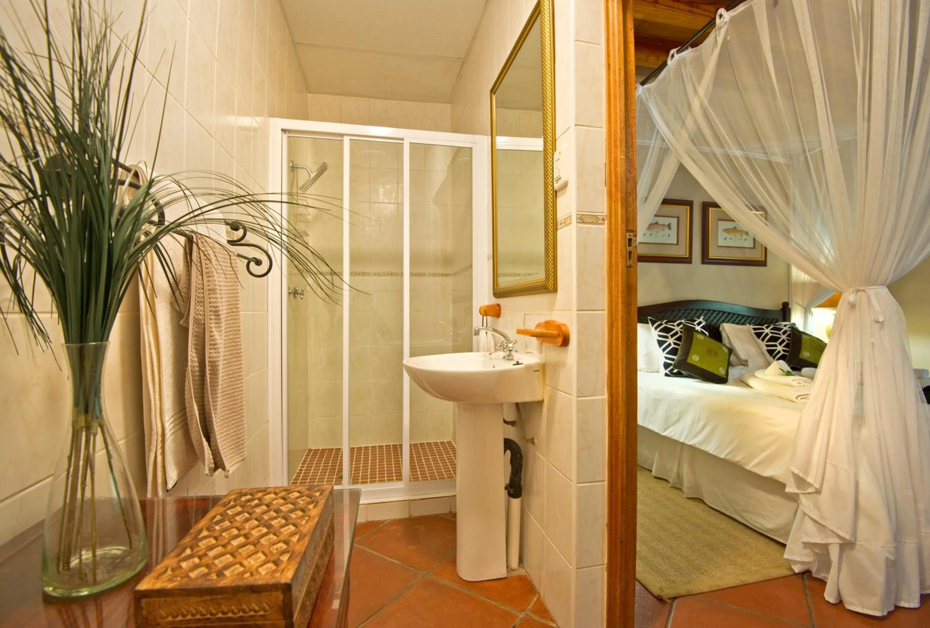 Shower in Blyde River Canyon Lodge