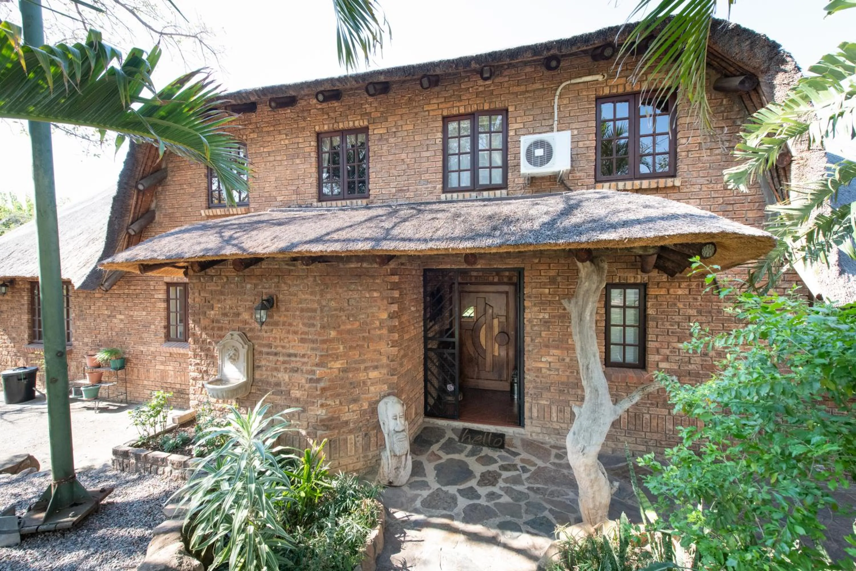 Facade/entrance in Blyde River Canyon Lodge