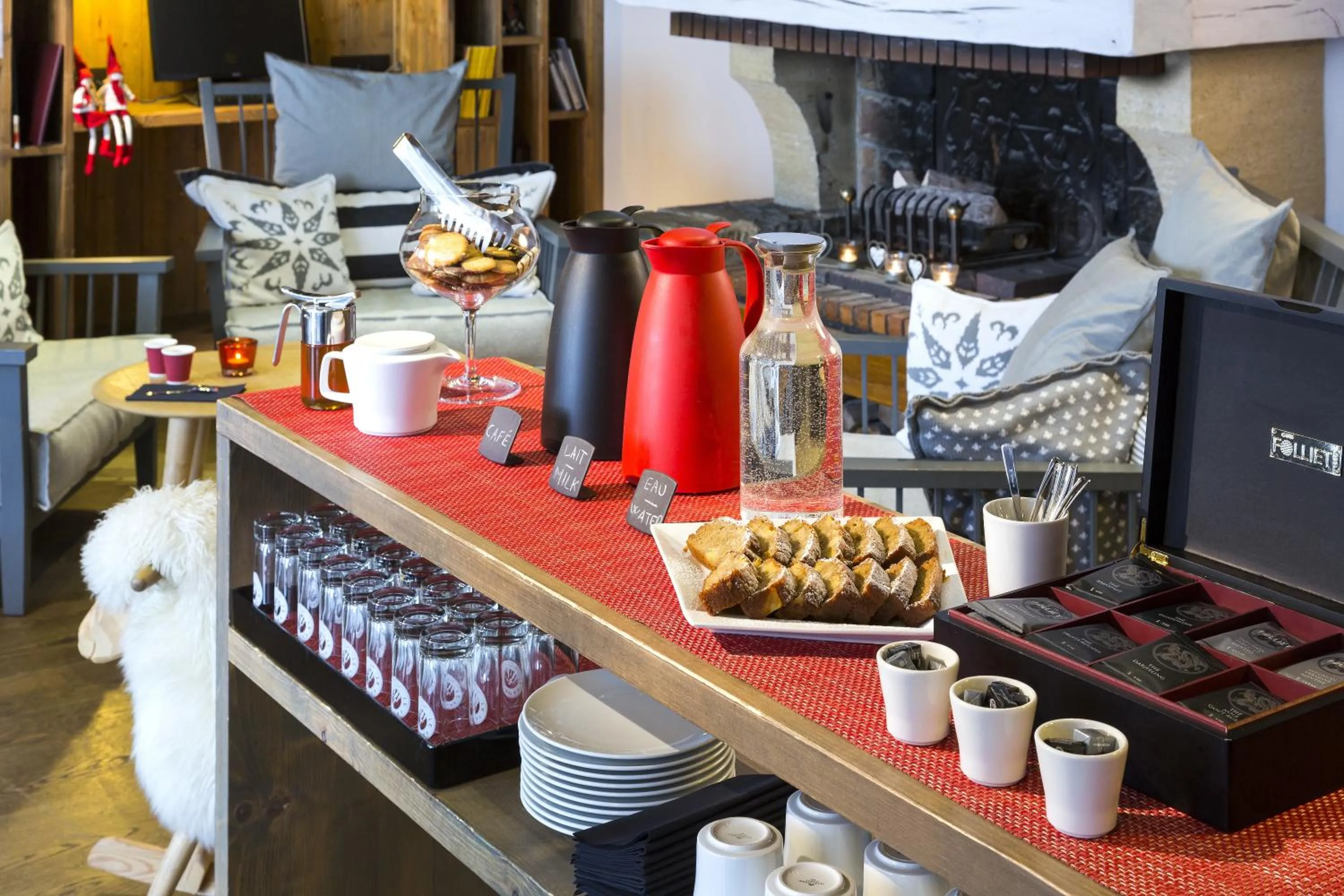 Food and drinks in Le Faucigny - Hotel de Charme & SPA