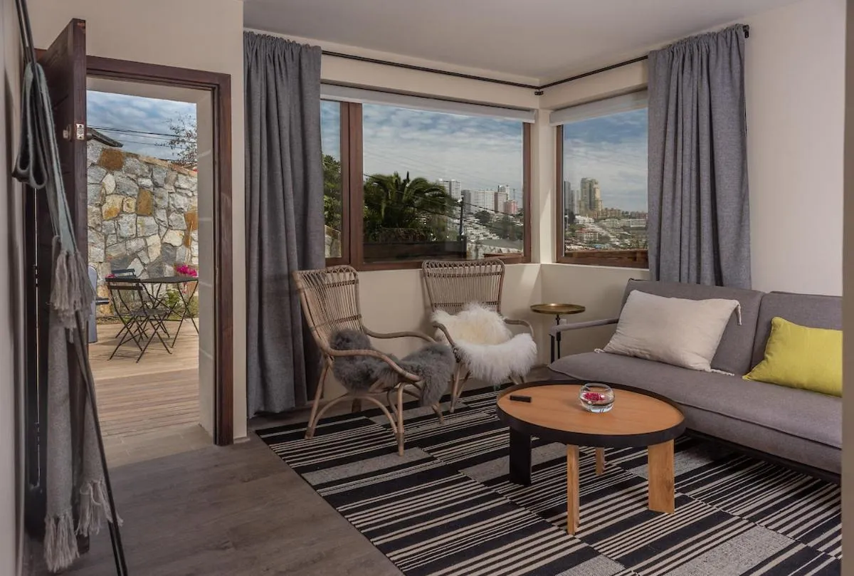 Living room in Hotel Boutique Casadoca