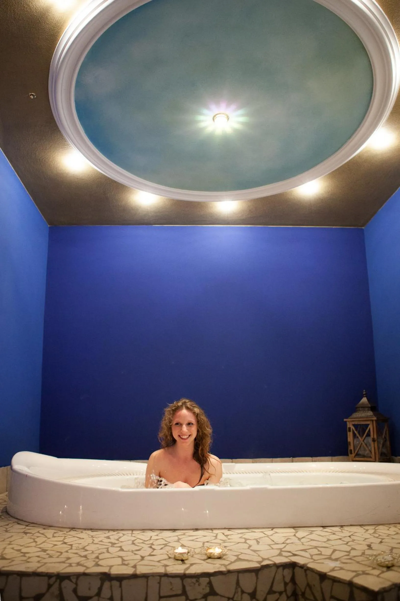 Hot Tub in Hotel Comfort Erica Dolomiti Val d'Adige