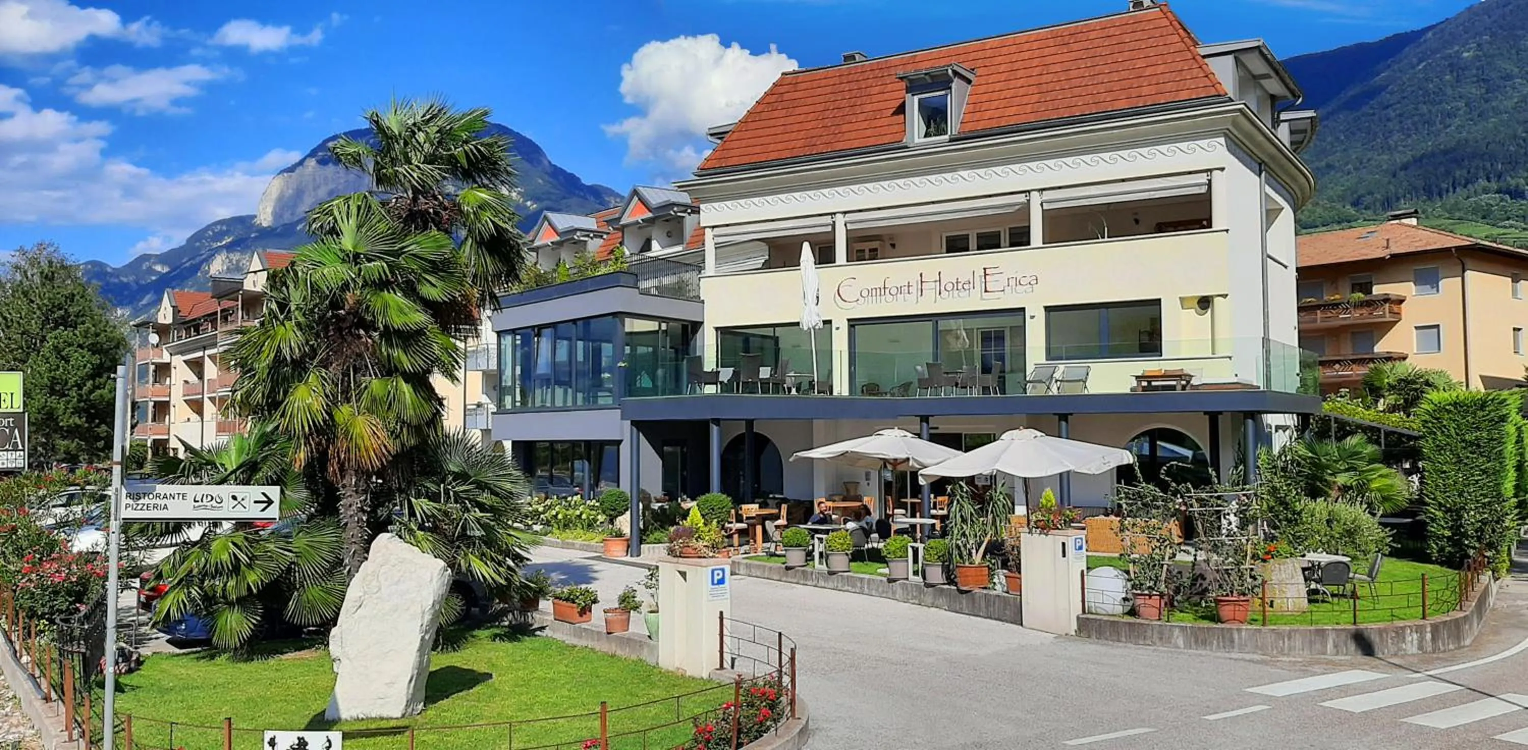 Property building in Hotel Comfort Erica Dolomiti Val d'Adige