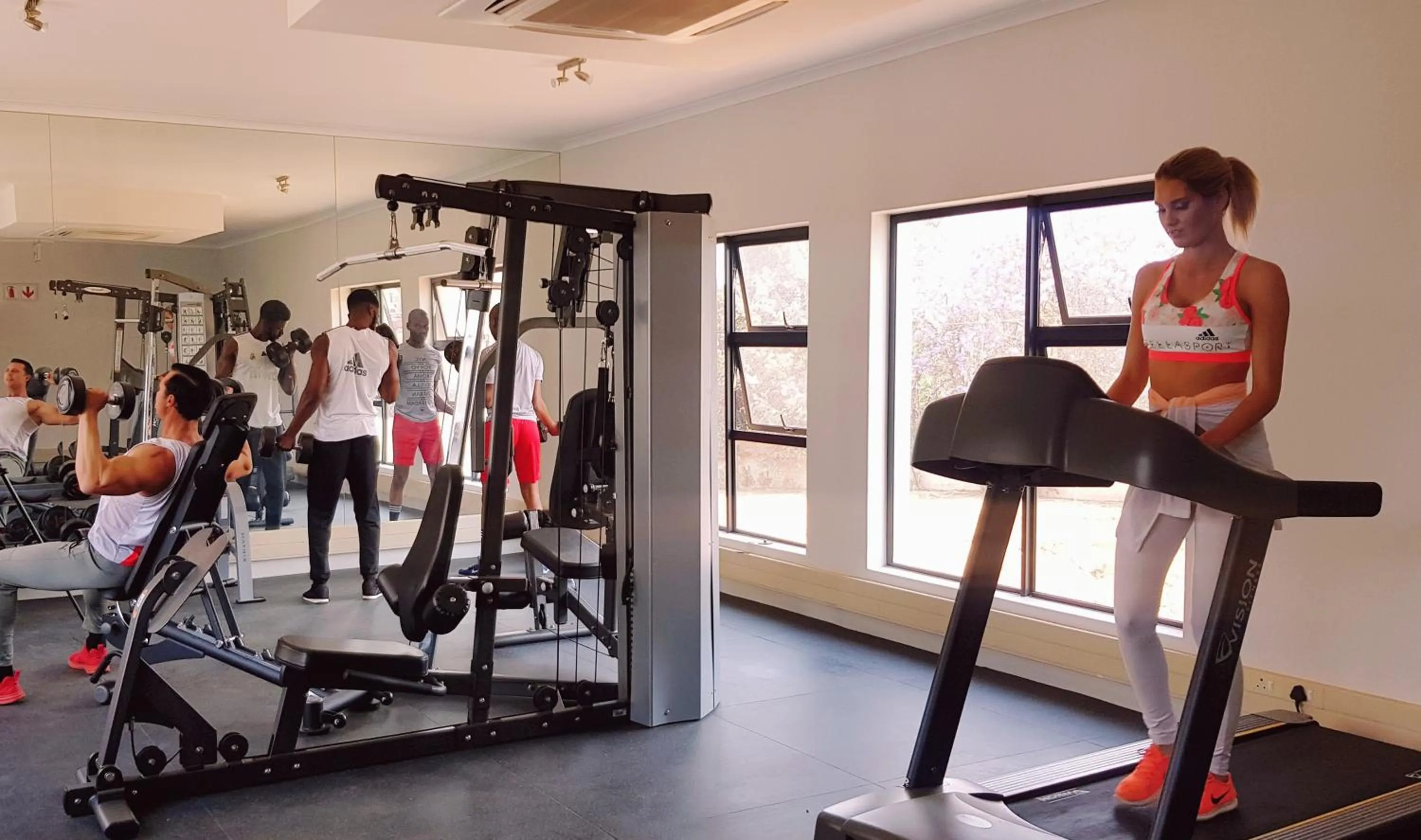 Fitness centre/facilities in Innov8 Spaces