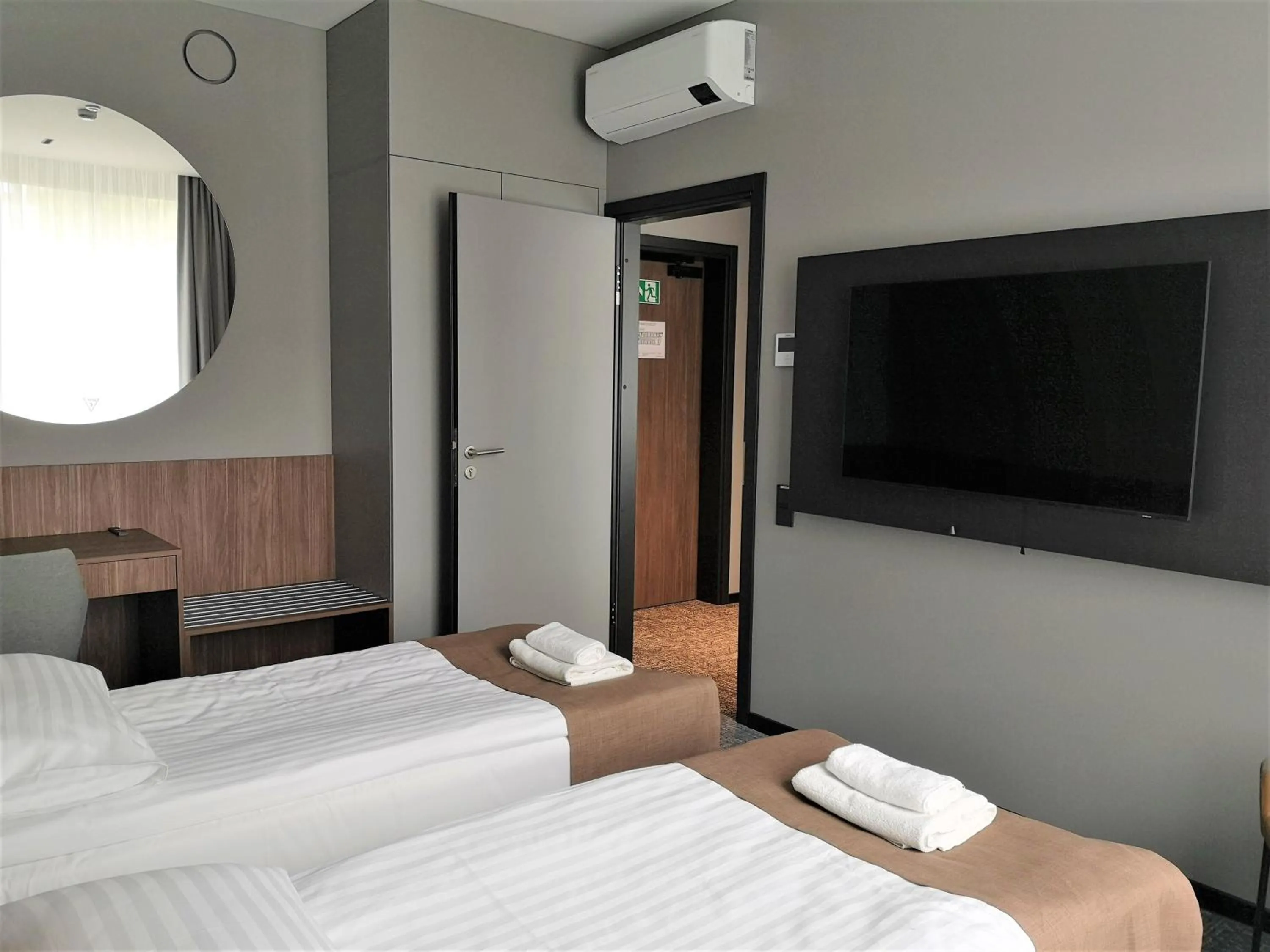 Communal lounge/ TV room, Bed in Pan Tadeusz