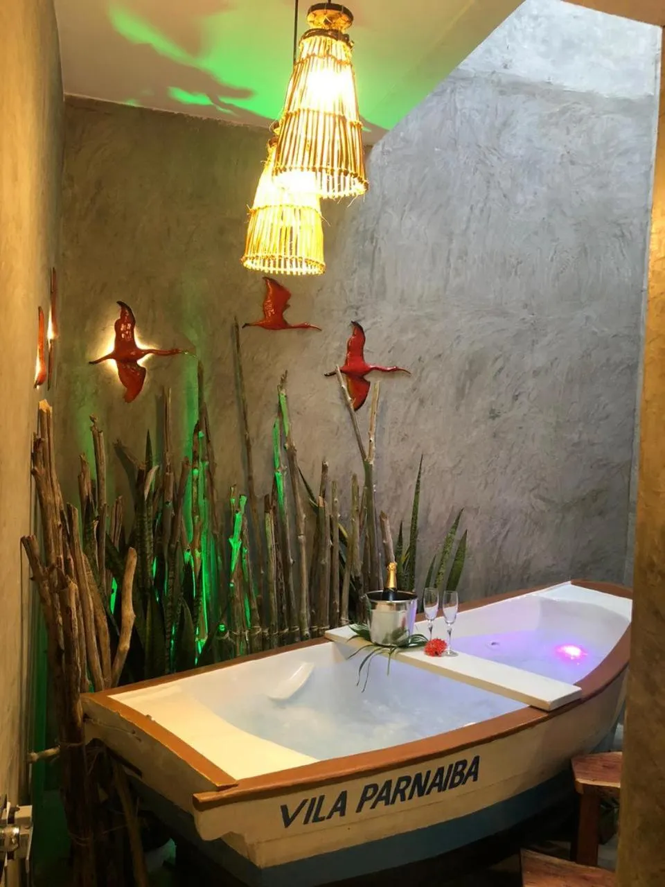 Hot Tub in Pousada Vila Parnaíba