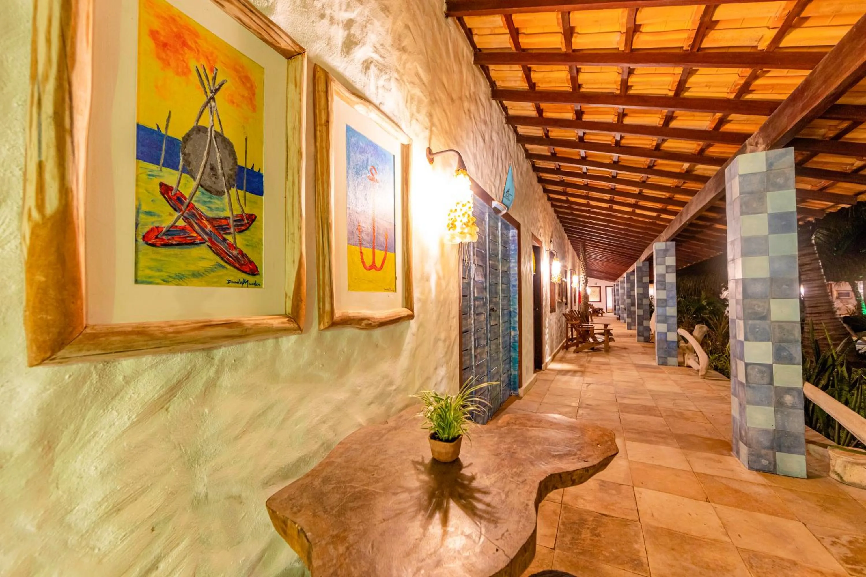 Patio in Pousada Vila Parnaíba