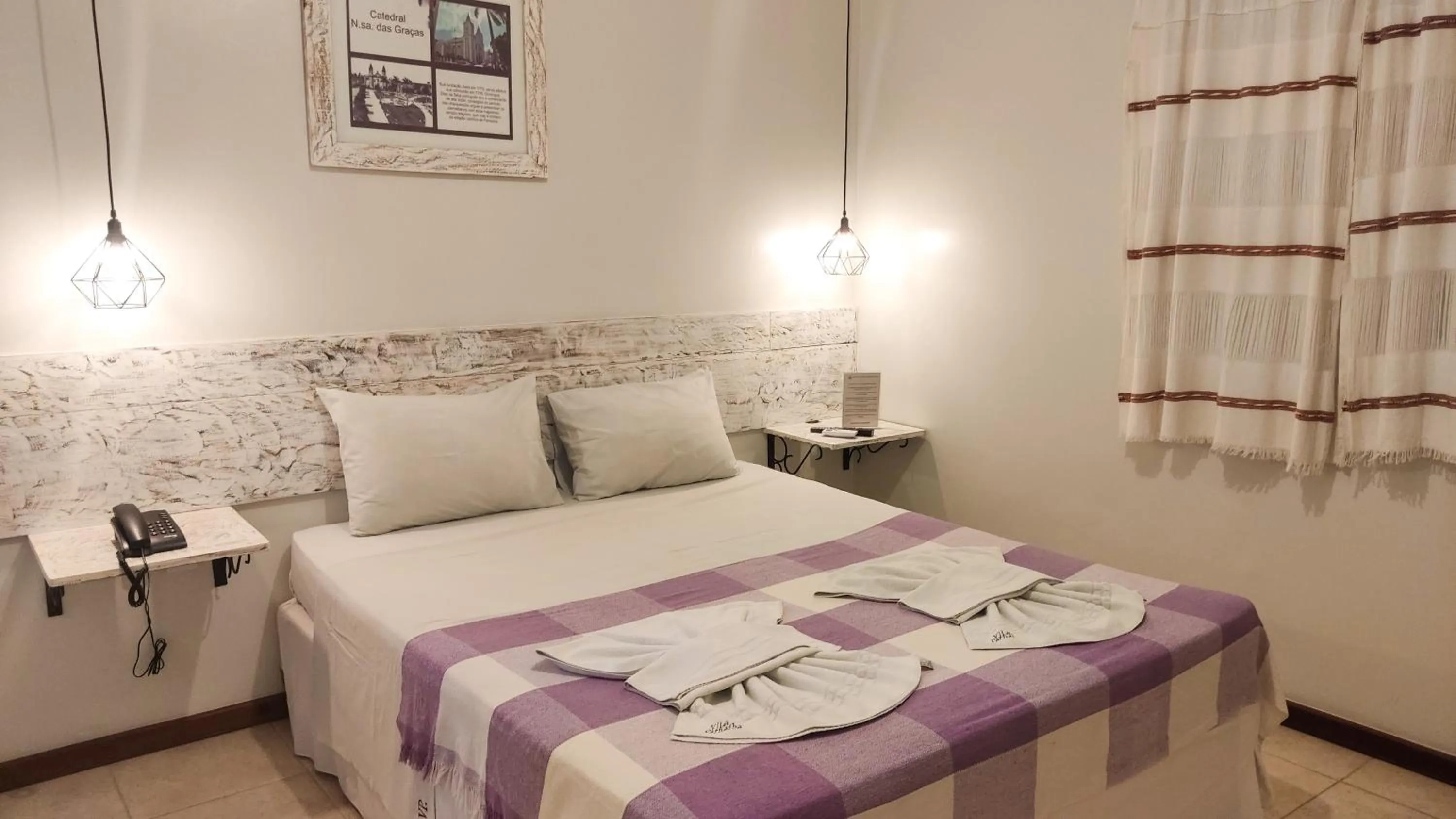 Bed in Pousada Vila Parnaíba