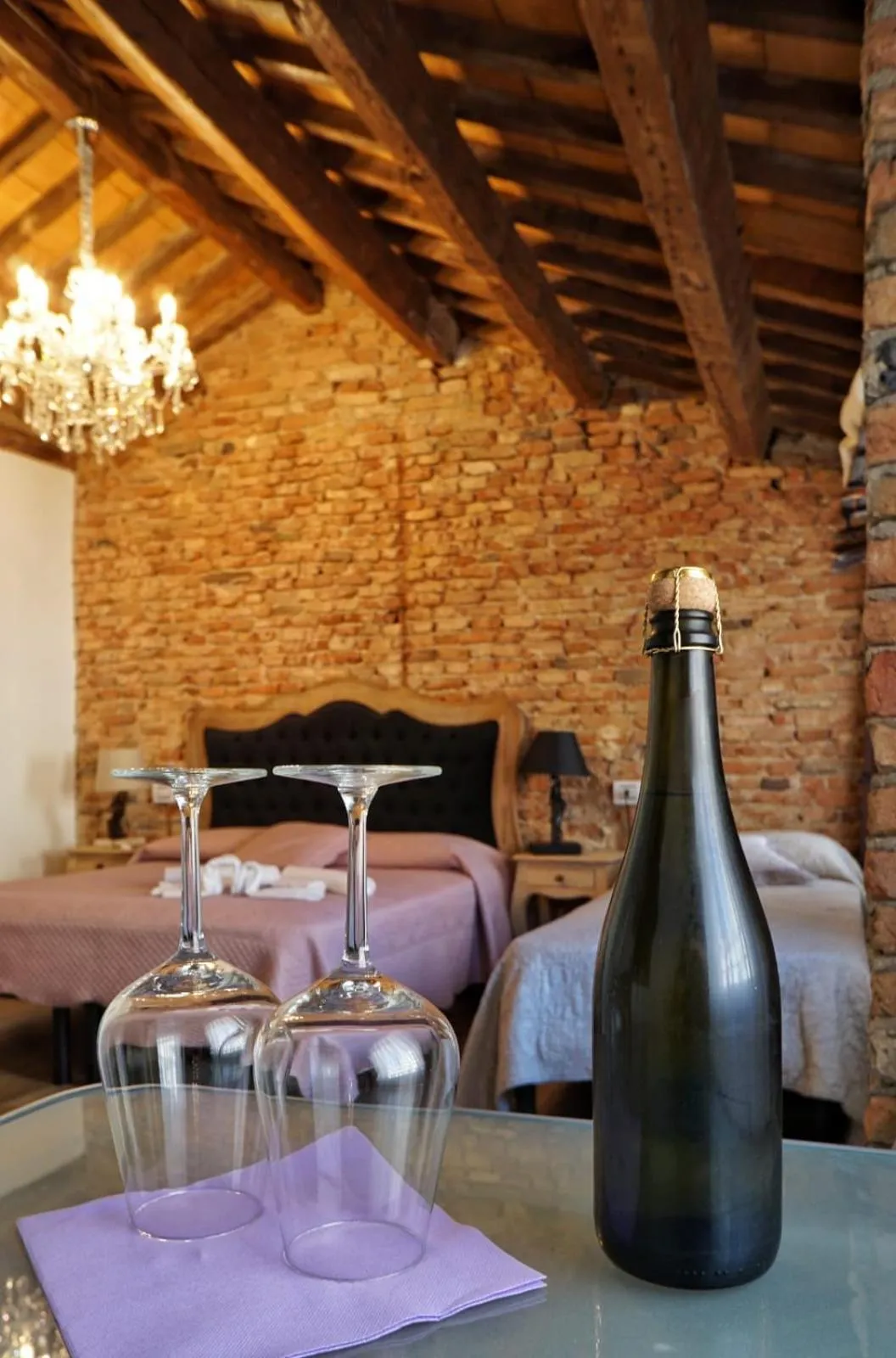 Bed in Barbara’s rooms