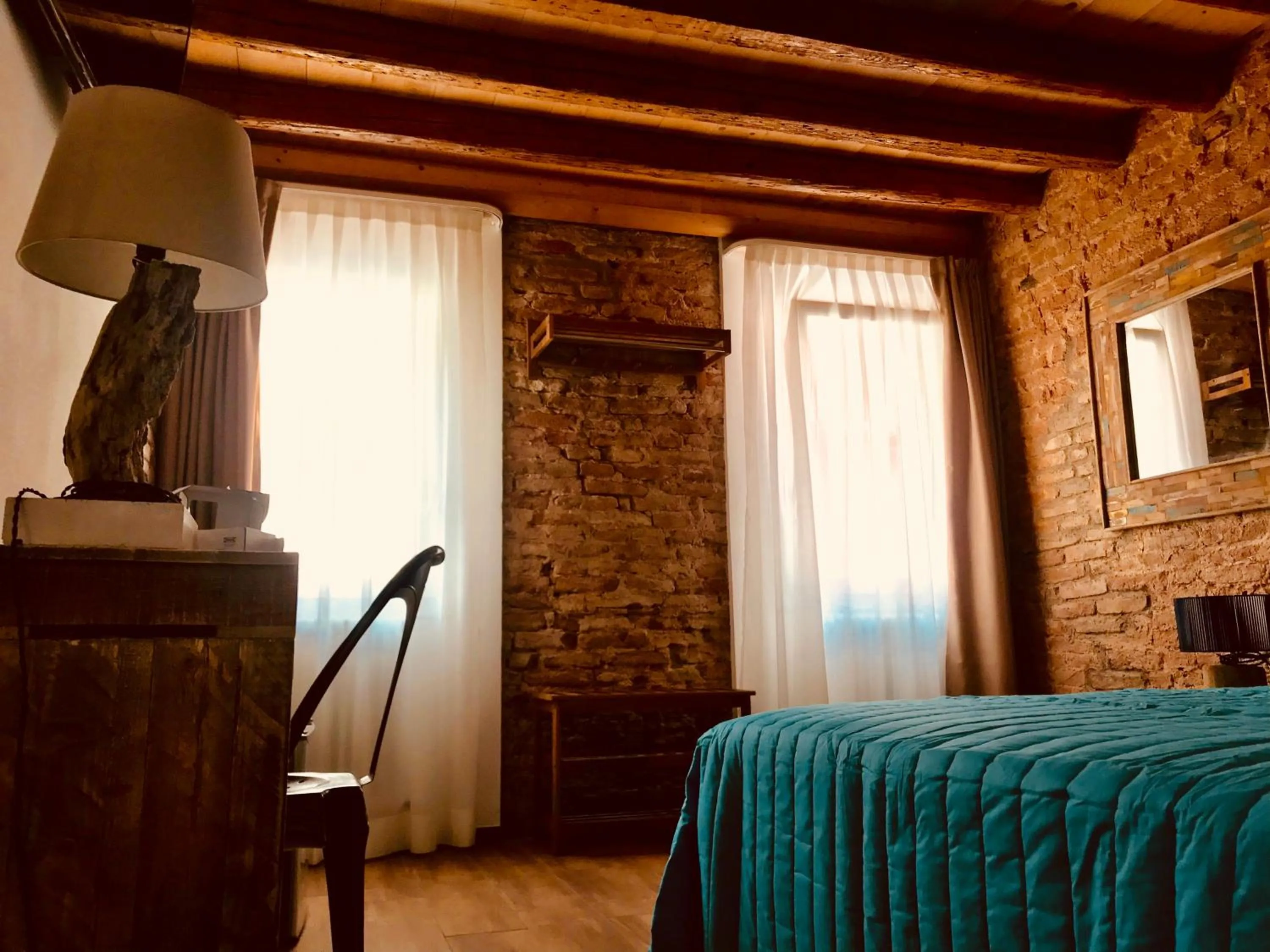 Bed in Barbara’s rooms