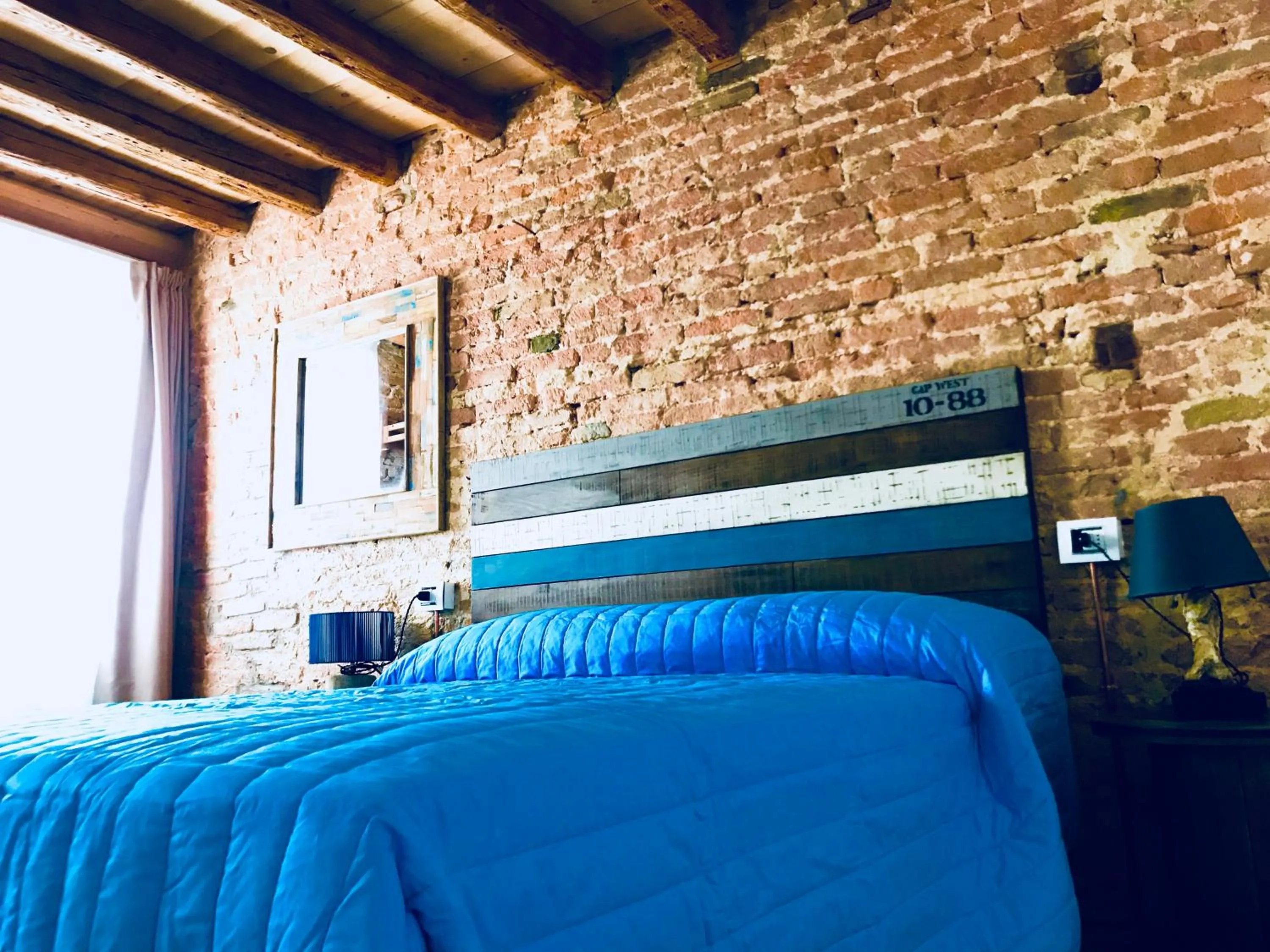 Bed in Barbara’s rooms