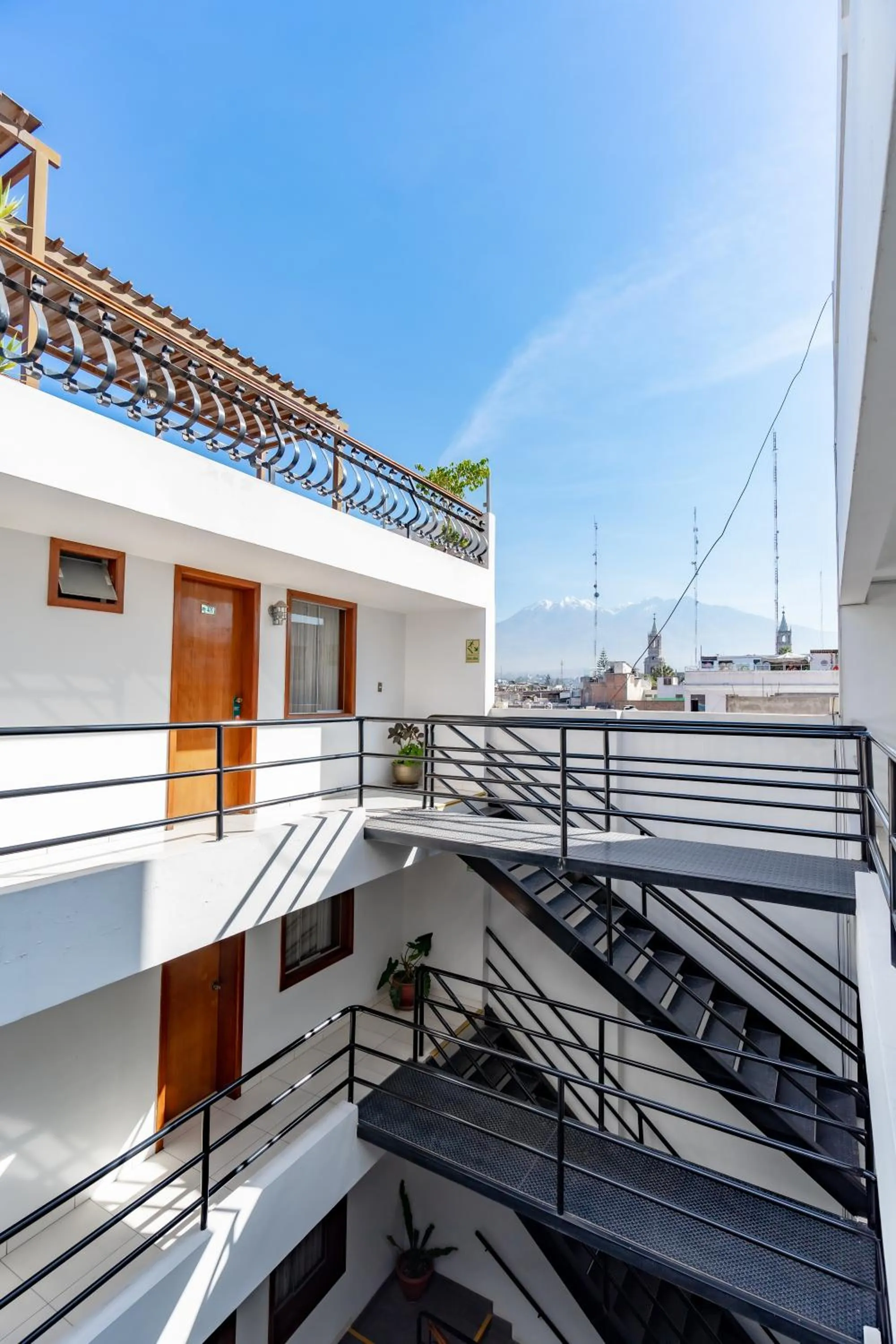 Bird's eye view in Casona Terrace Hotel