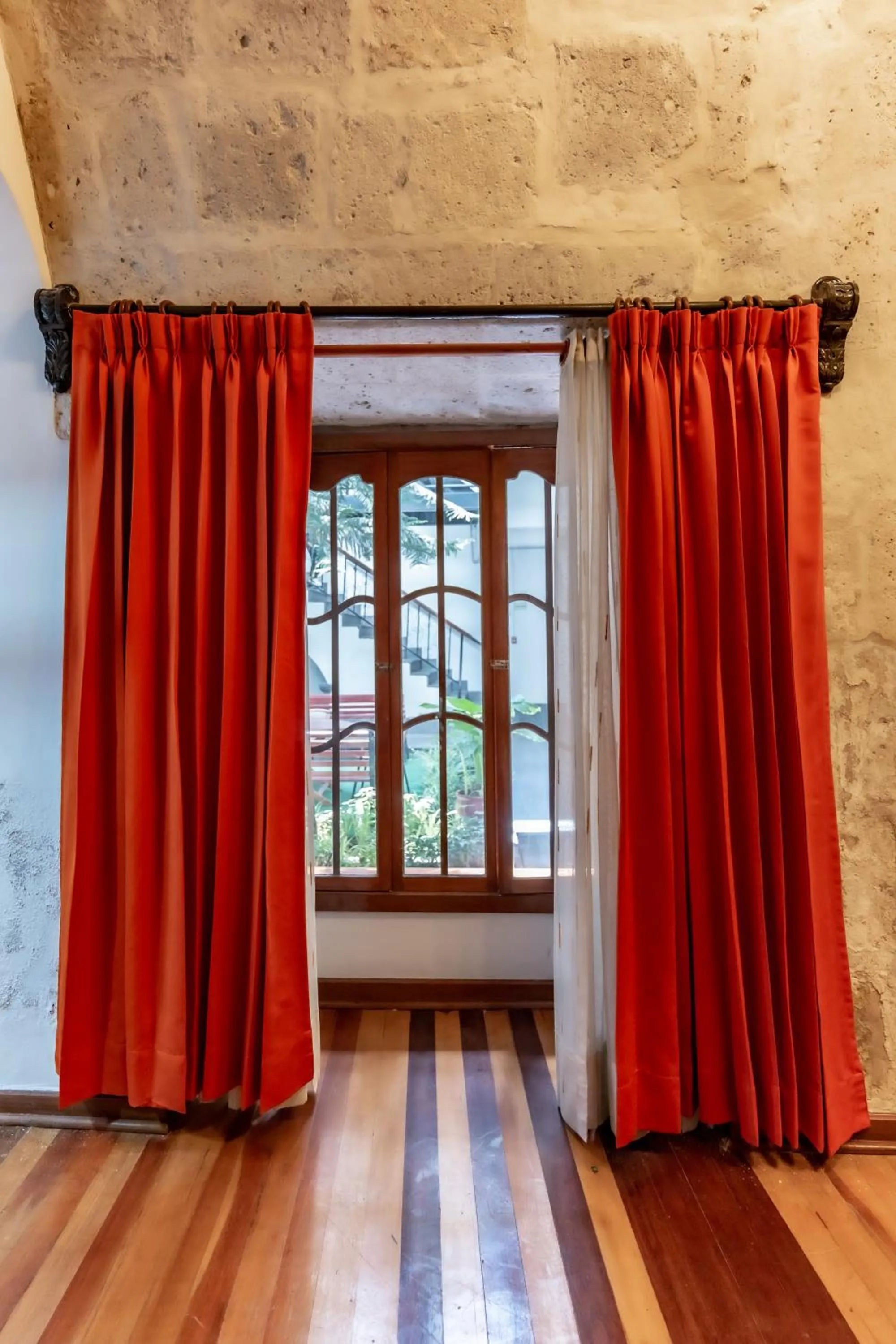 Garden view in Casona Terrace Hotel