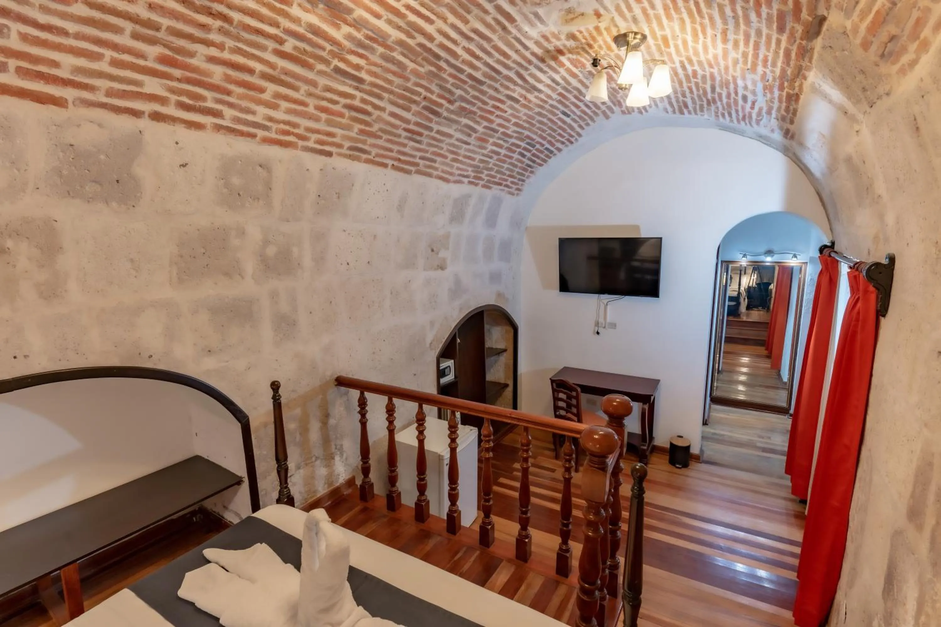 Bed in Casona Terrace Hotel