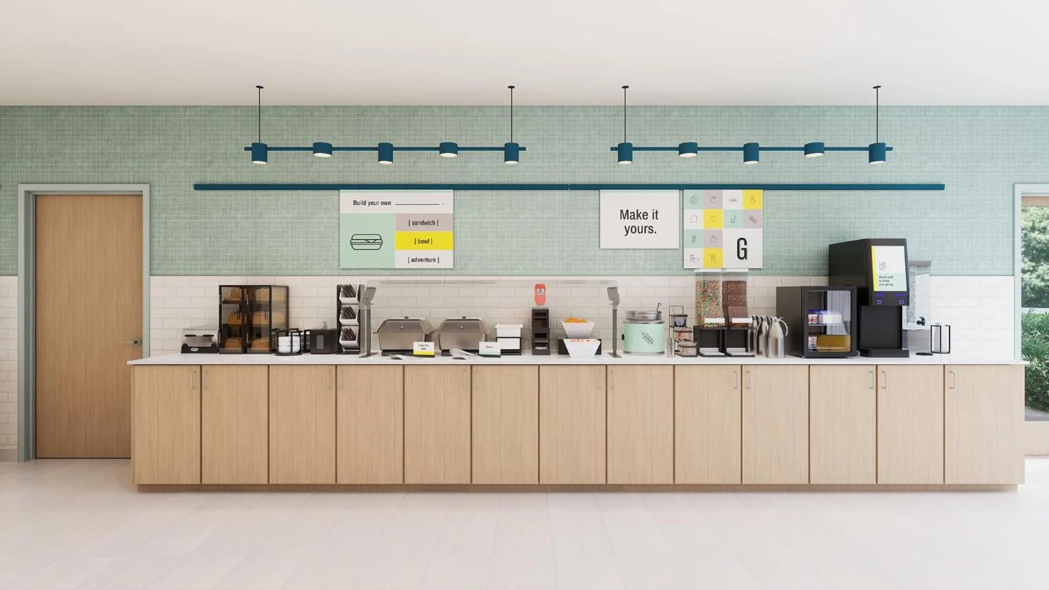 Breakfast in Red Lion Inn & Suites Auburn/Seattle