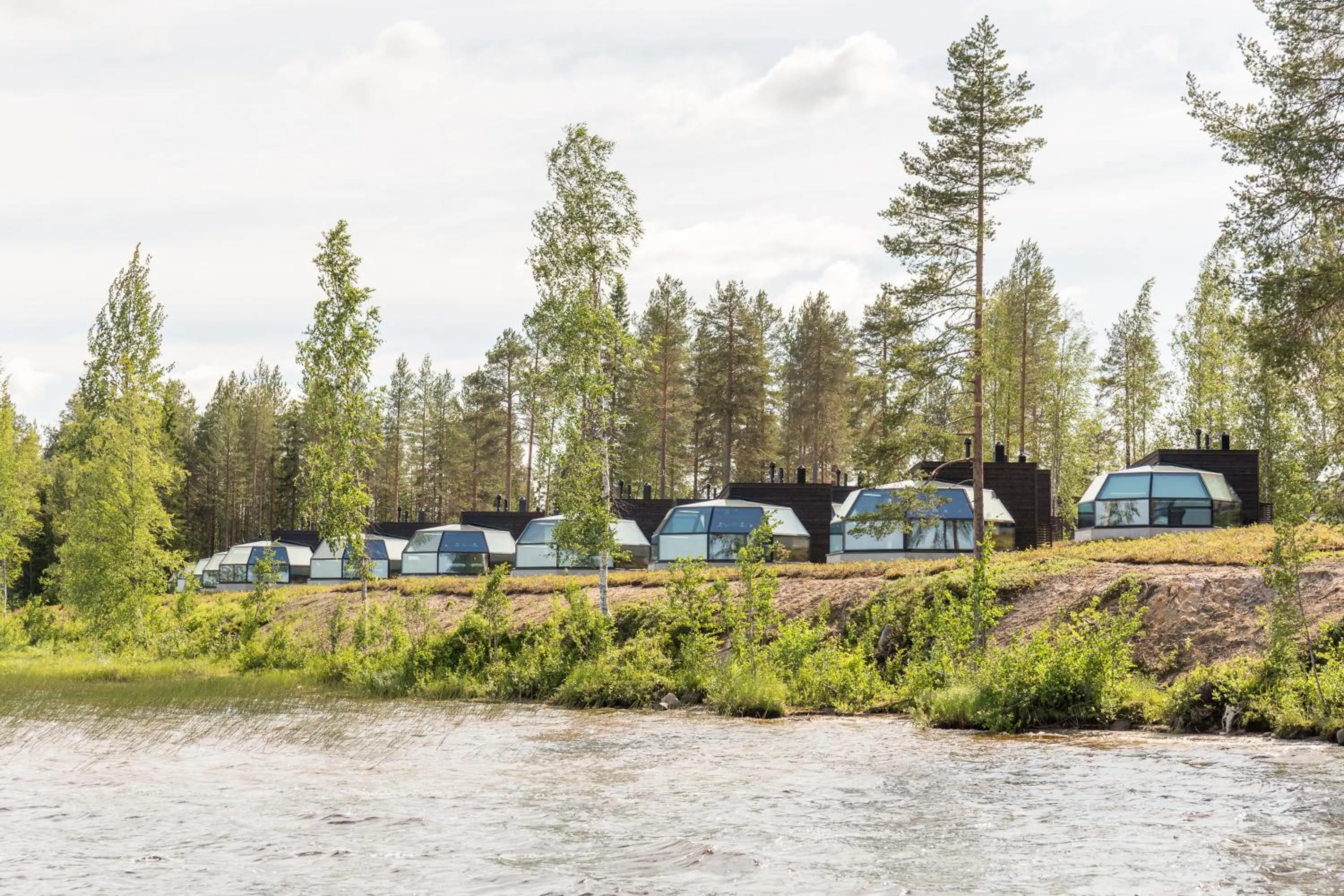 Summer in Ranua Resort Arctic Igloos