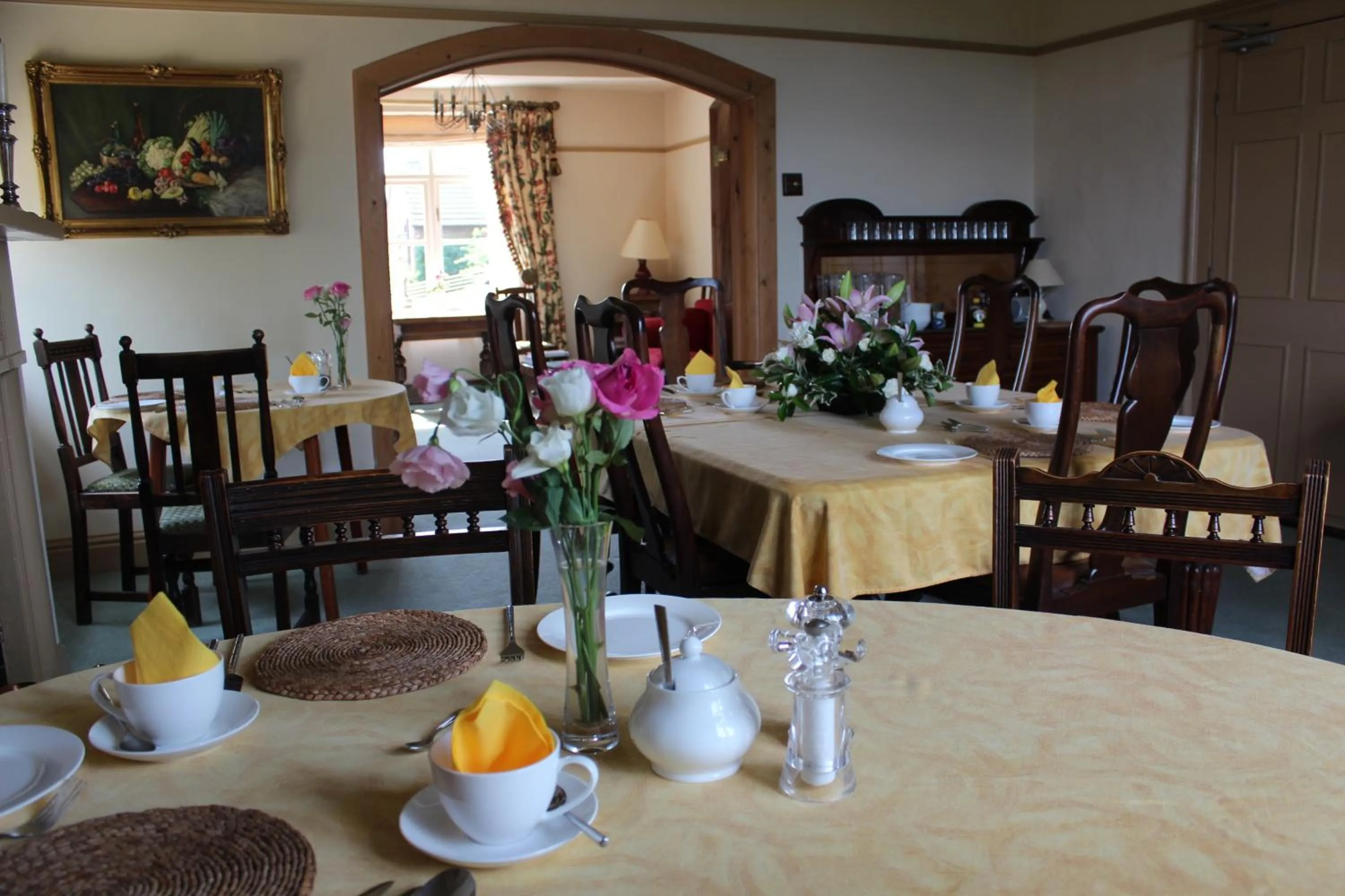 Restaurant/places to eat in Pickmere Country House