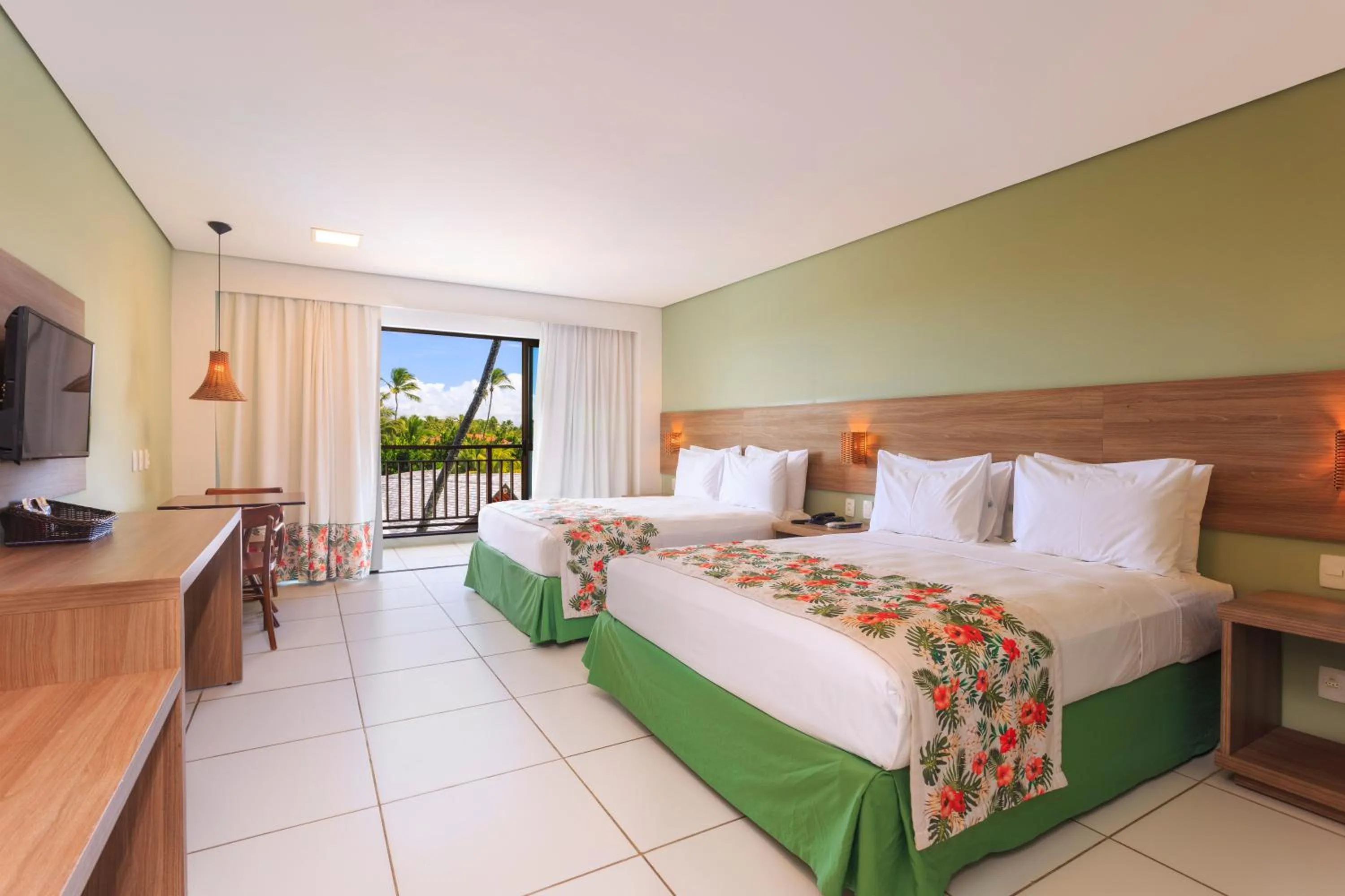 TV and multimedia, Bed in Vivá Porto de Galinhas Resort