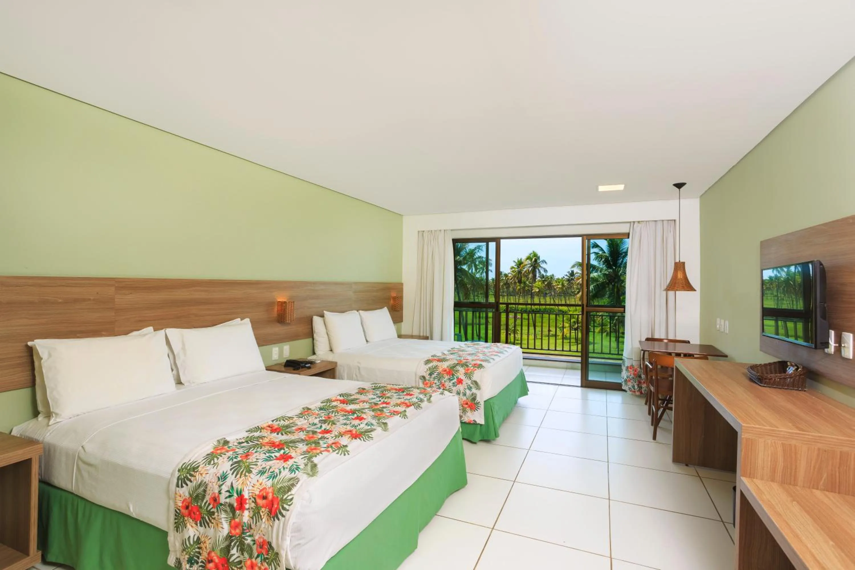 TV and multimedia, Bed in Vivá Porto de Galinhas Resort