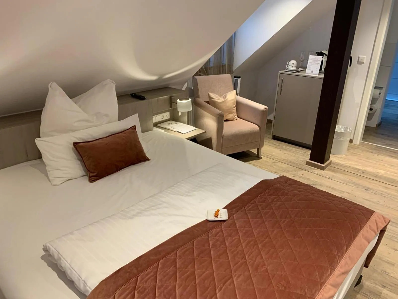 Bed in Boutique Hotel Rose