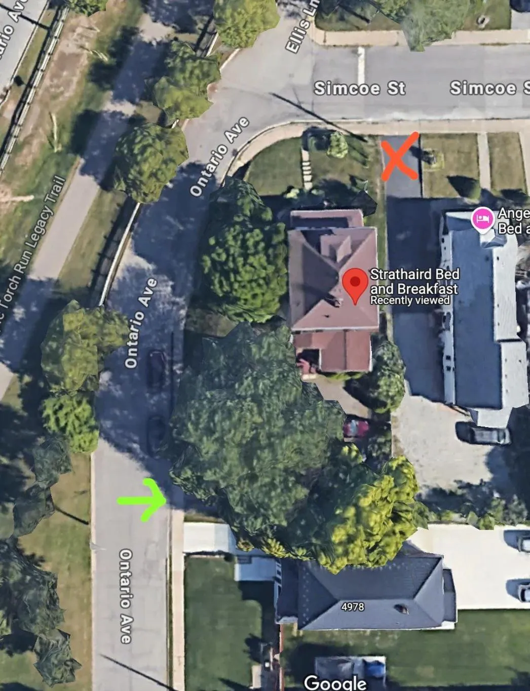 Parking in Strathaird Bed and Breakfast