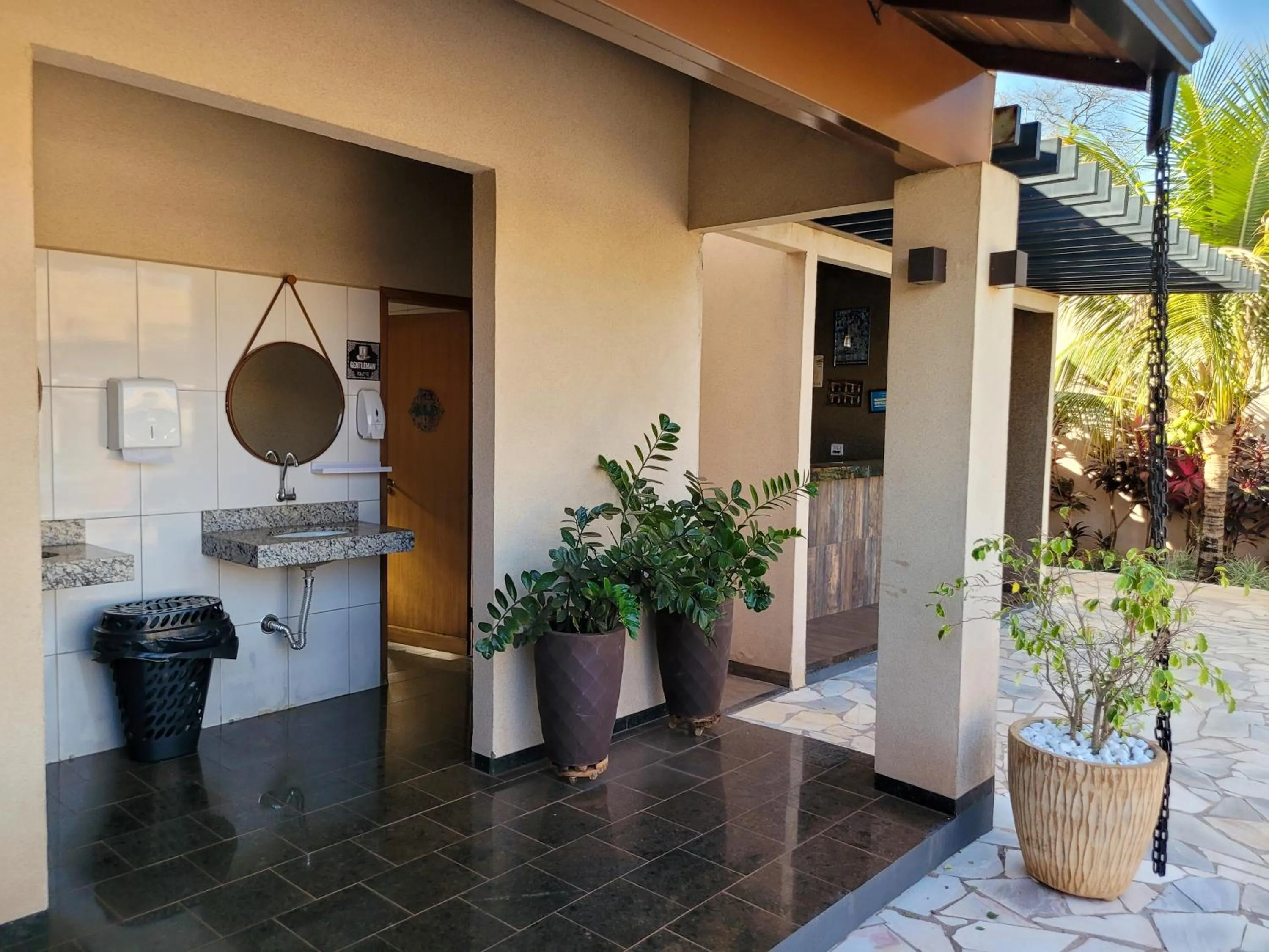 Bathroom in Hotel Pousada Parque das Águas