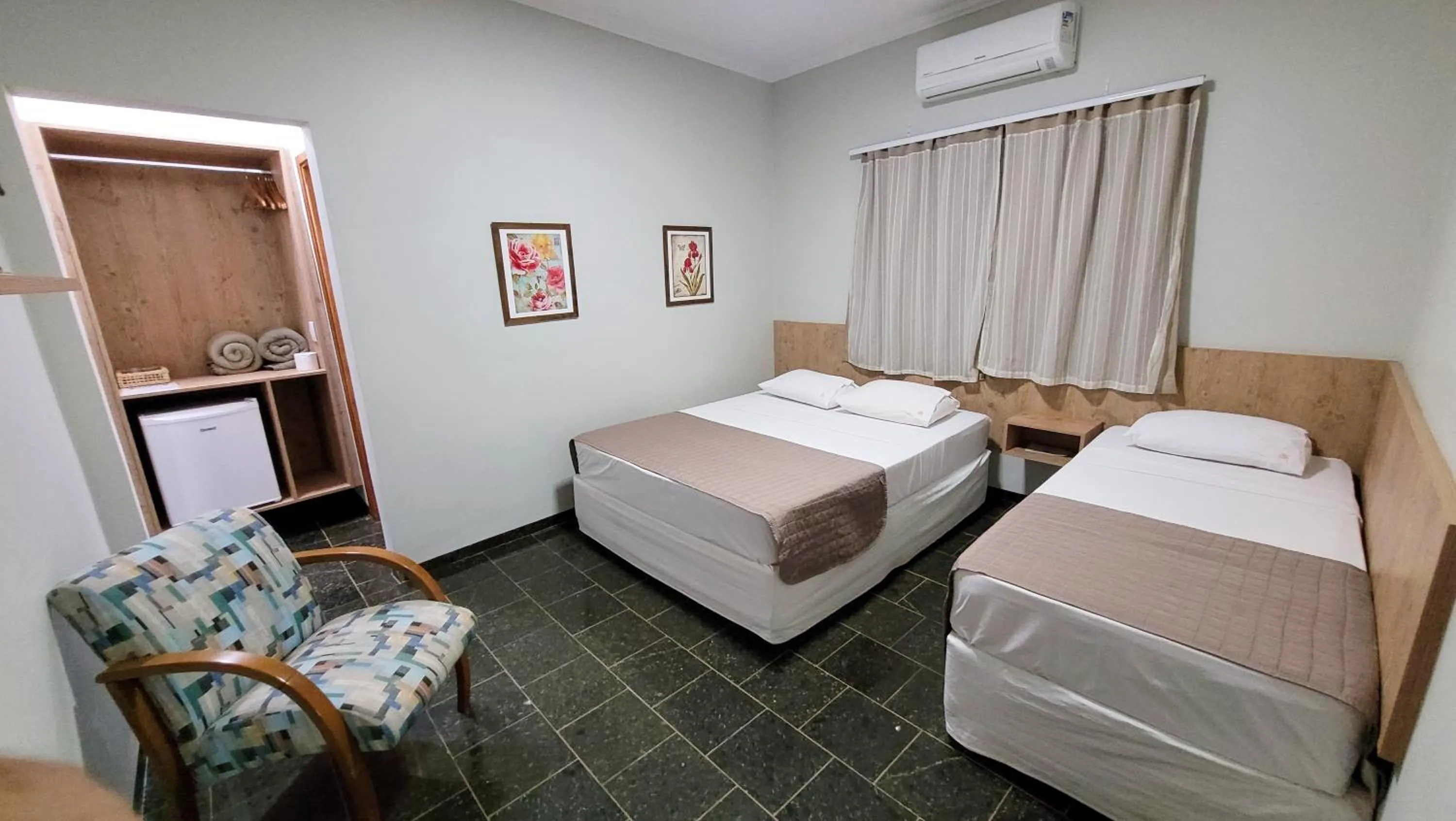 Bedroom, Bed in Hotel Pousada Parque das Águas